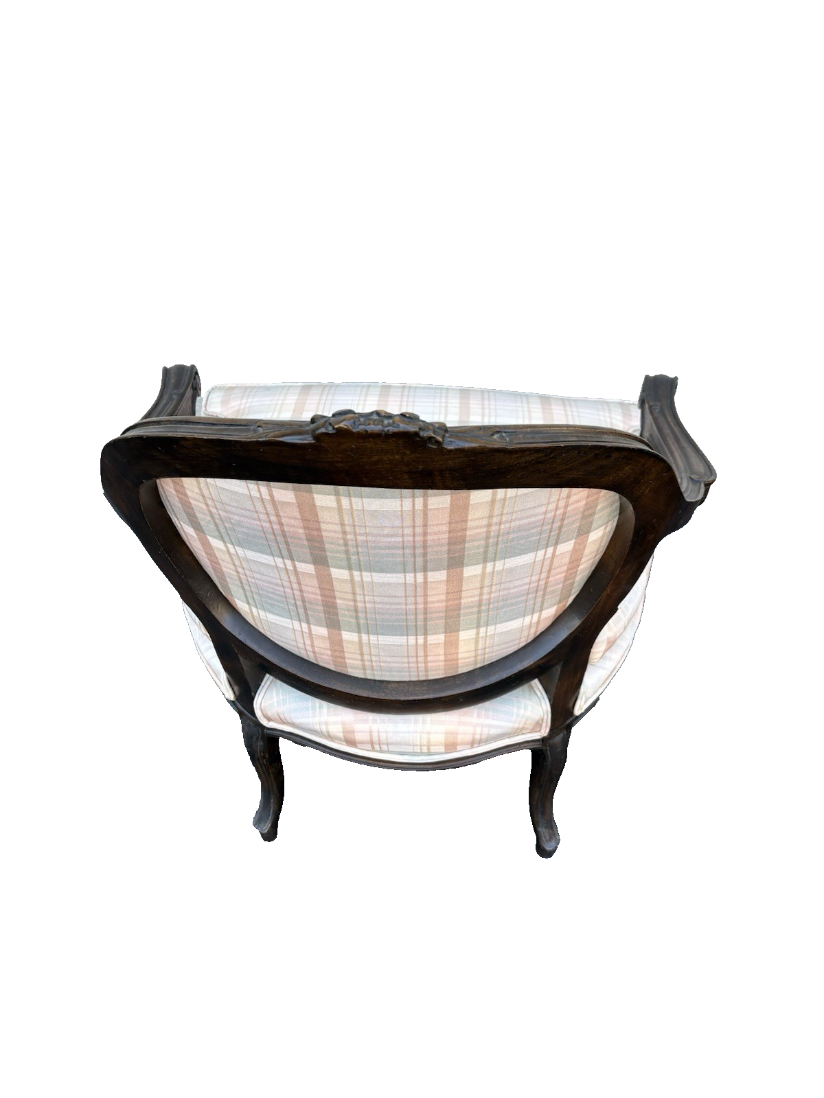 58515 Pair French Country Bergere Armchair Chairs