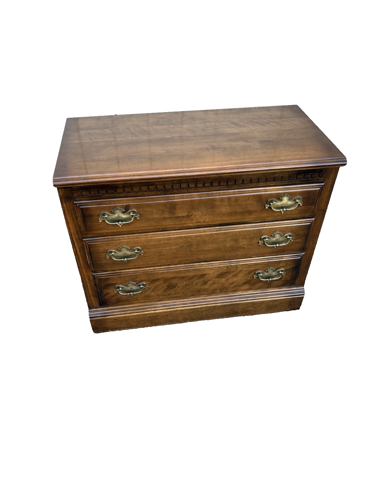 66952 ETHAN ALLEN Bookcase Curio China Cabinet Chest