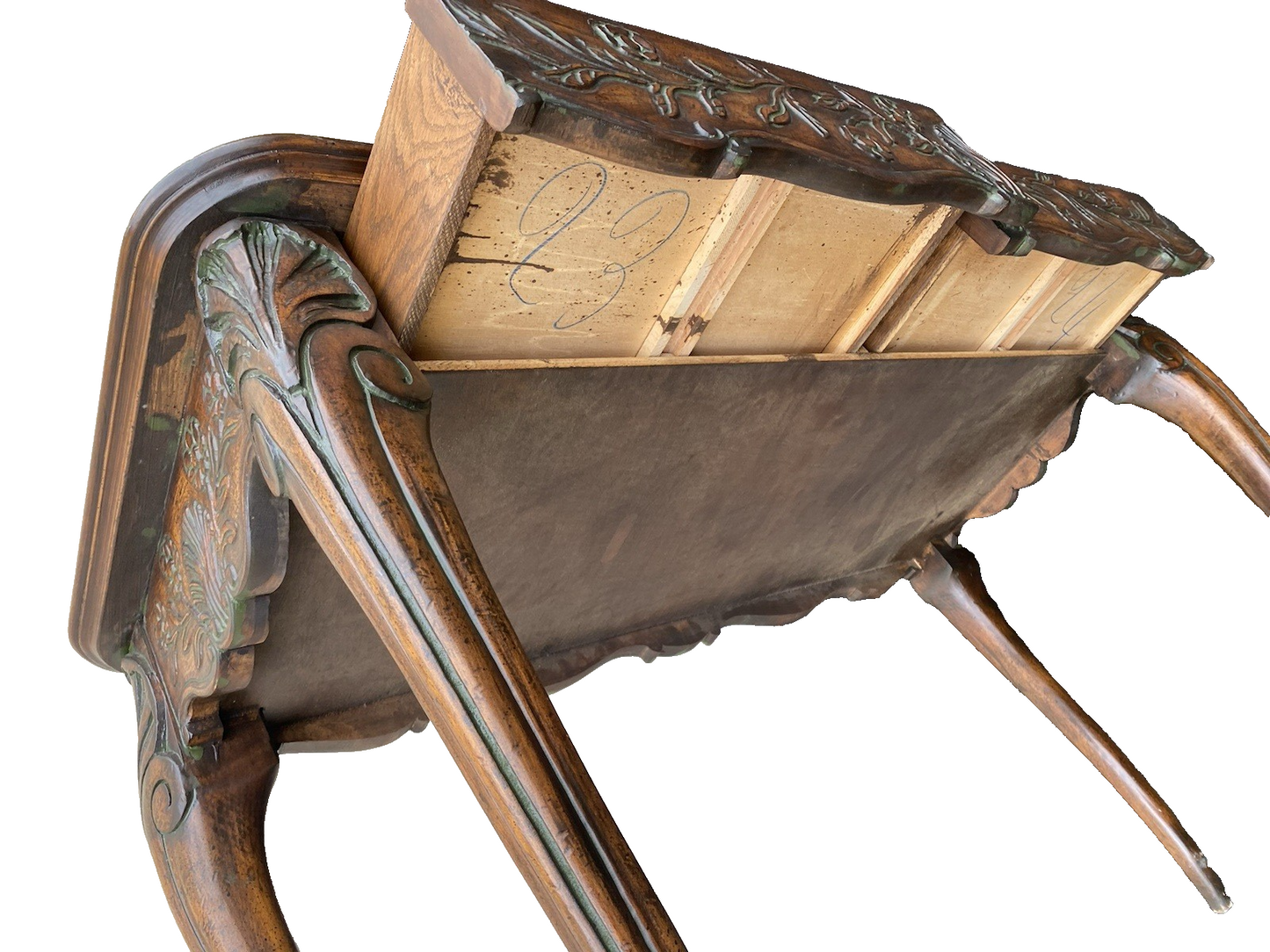 65701 Quality Louis XV Vanity Desk w/ 2 drawers