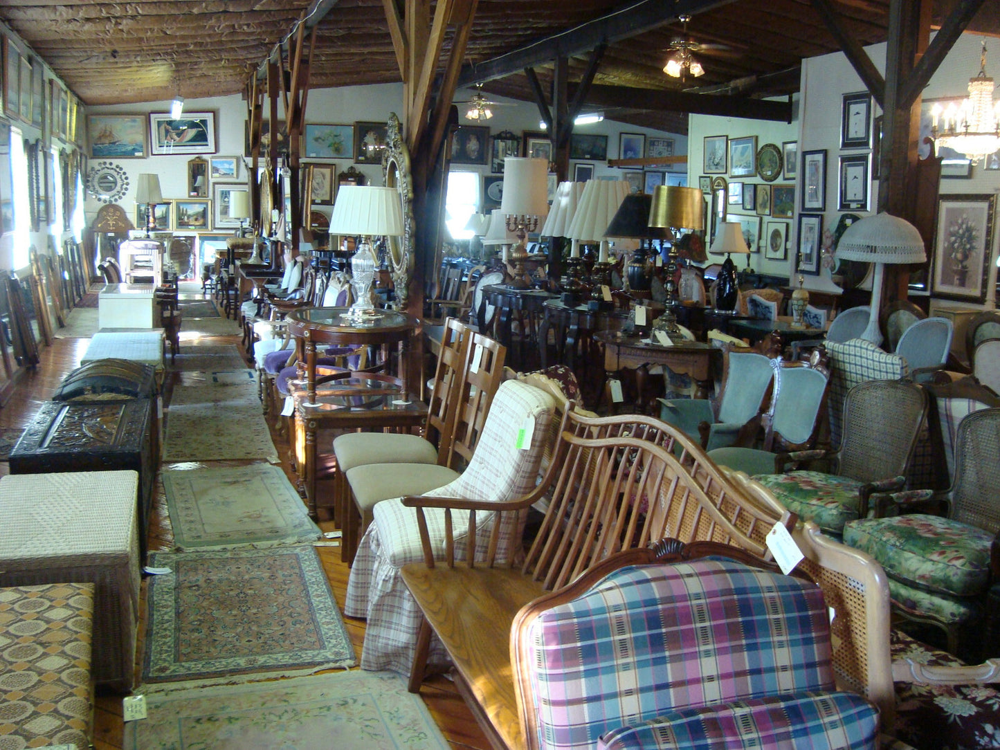 63093 Solid Mahogany French Carved Mirror in Fancy Picture Frame