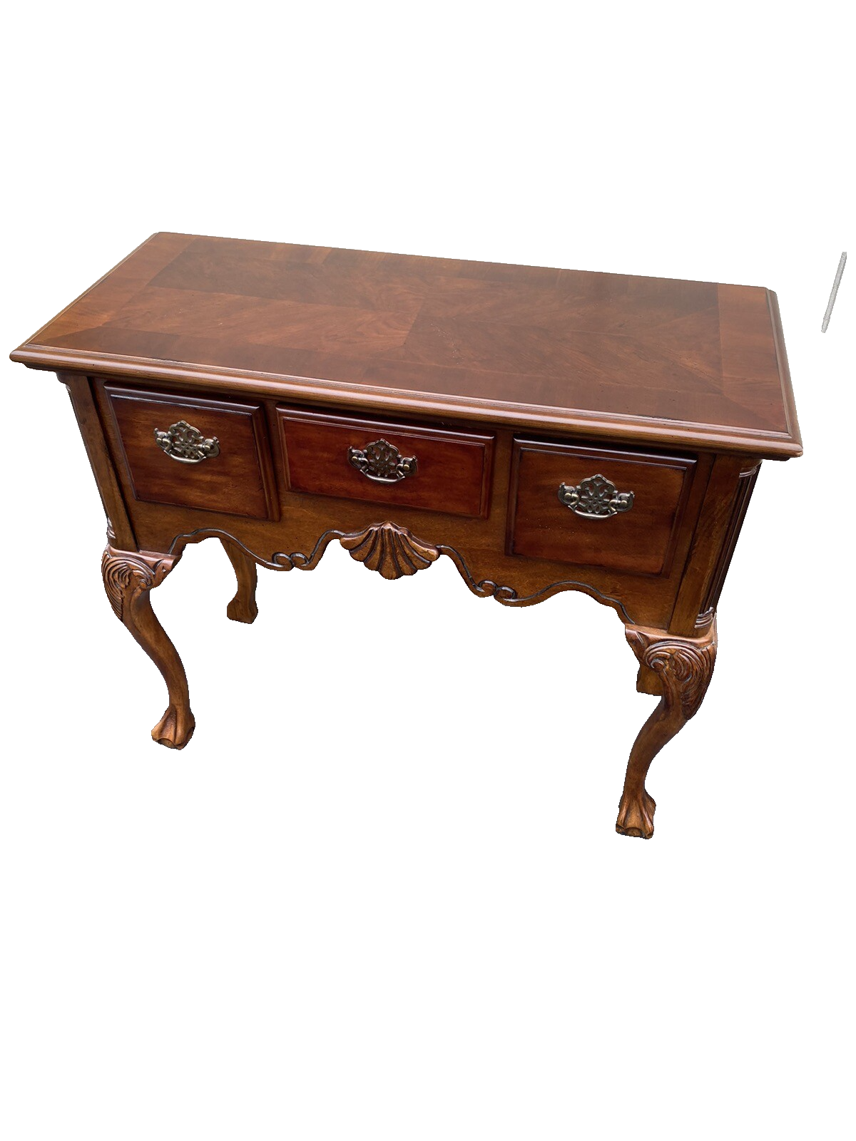 64851 Claw Foot Sideboard Server Console Cabinet