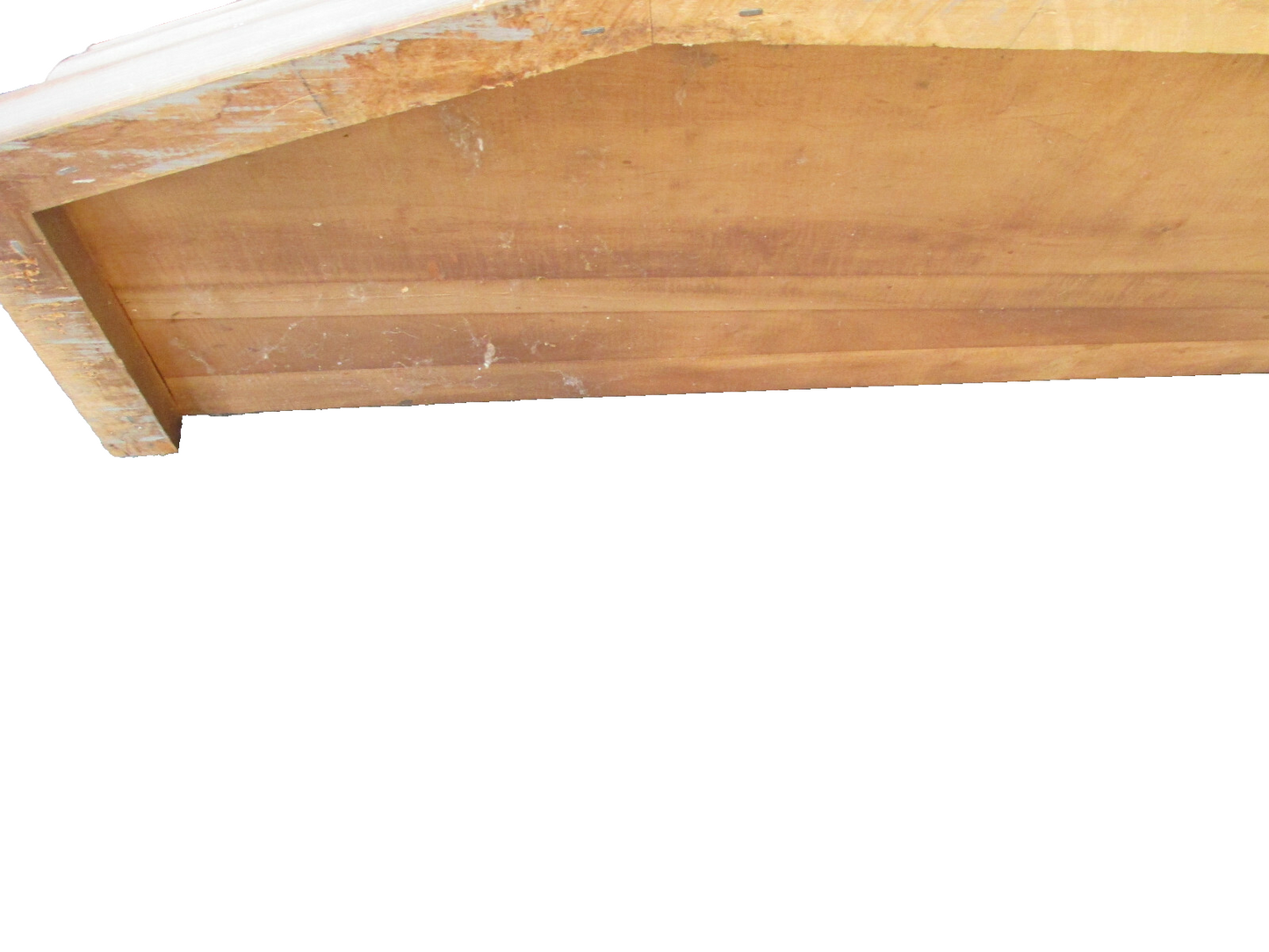 51039  QUALITY Maple Console Hall Table Stand with Mirror