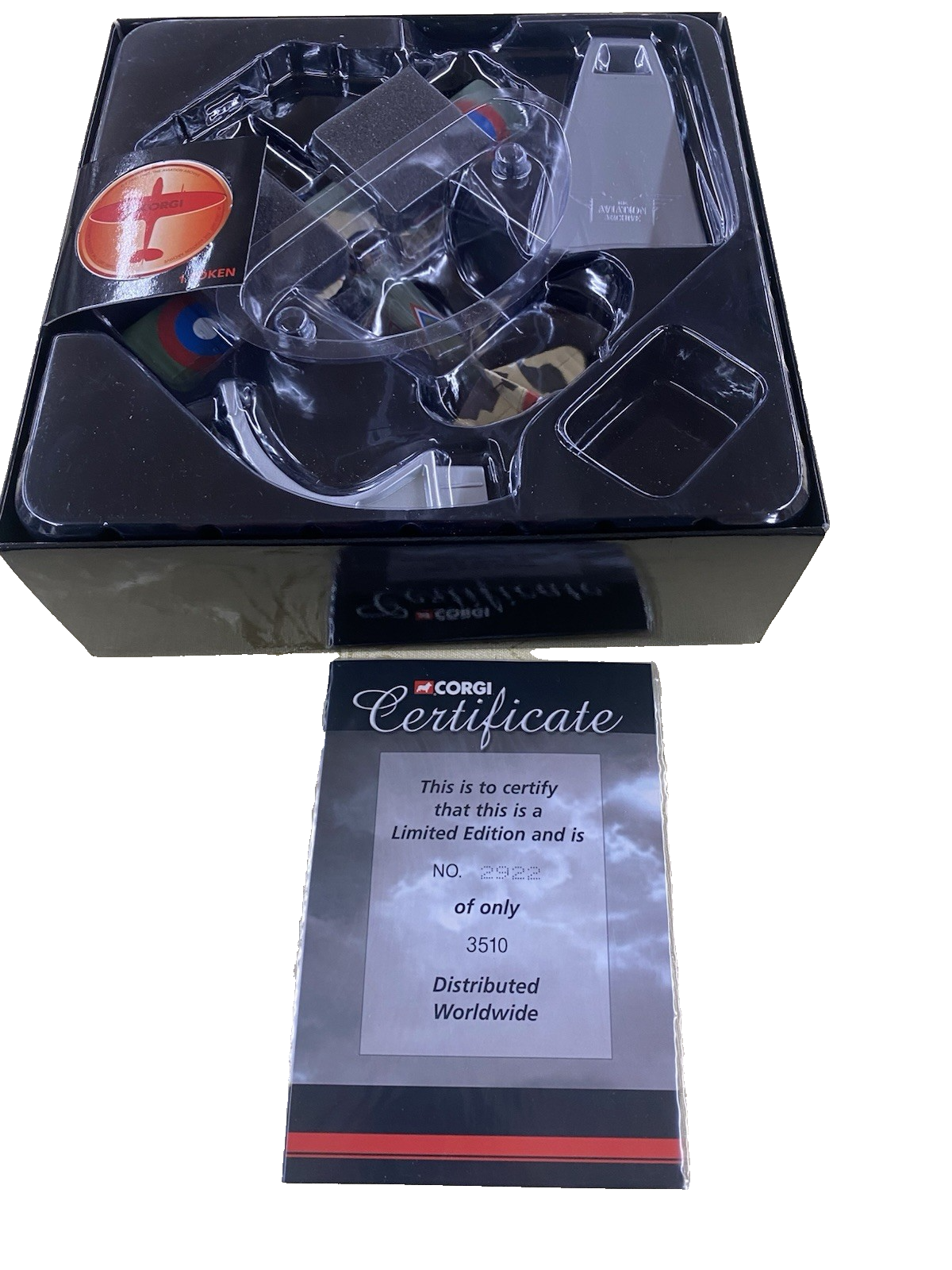 ES 243 Corgi Aviation AA37901 SPAD XIII - S4489 Airplane Plane