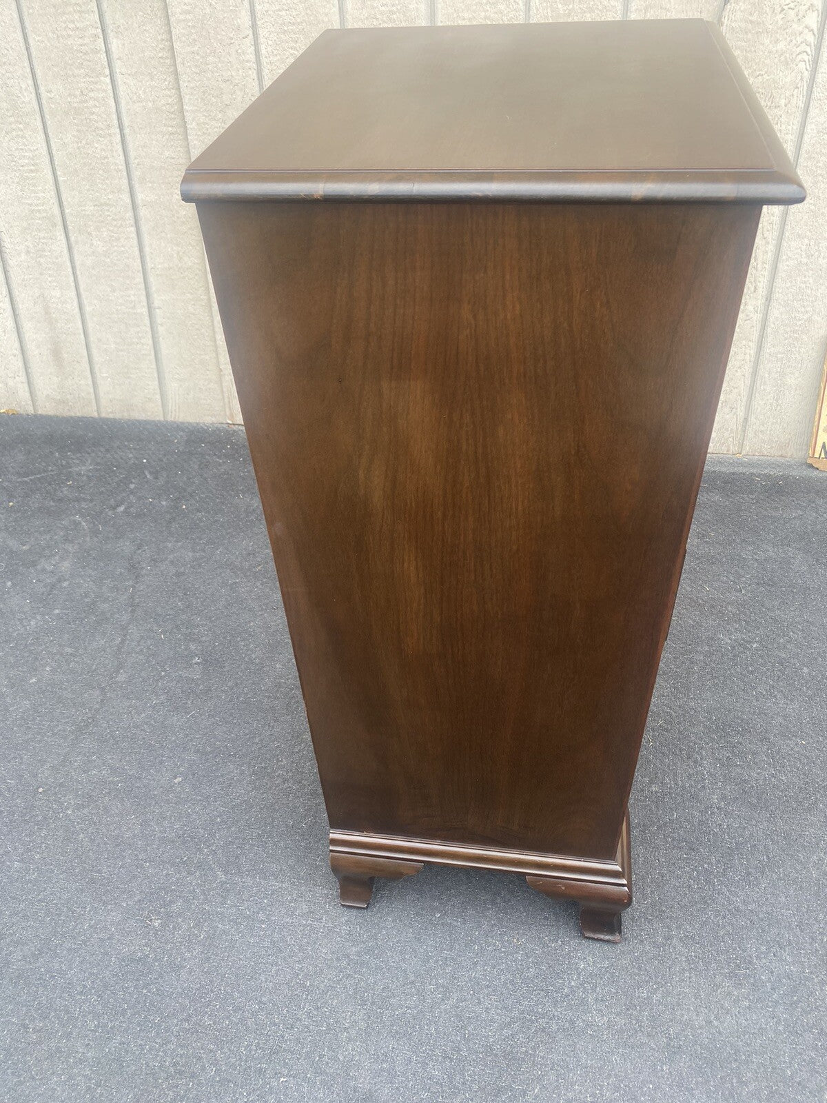 65611   KINDEL Furniture Quality Walnut High Chest Dresser