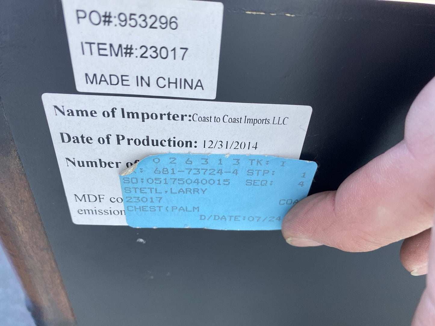 66306 Decorator Modern Sideboard Server Buffet Cabinet