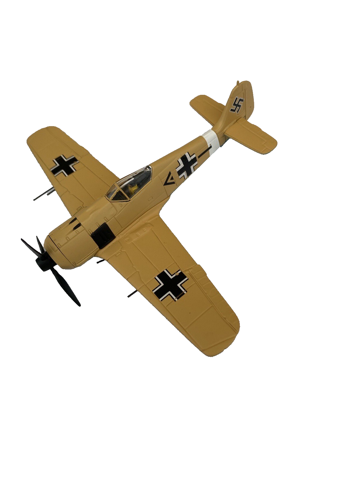 ES 22: CORGI DIECAST  Military Plane AA34304 WWII Luftwaffe over the Desert 1:72