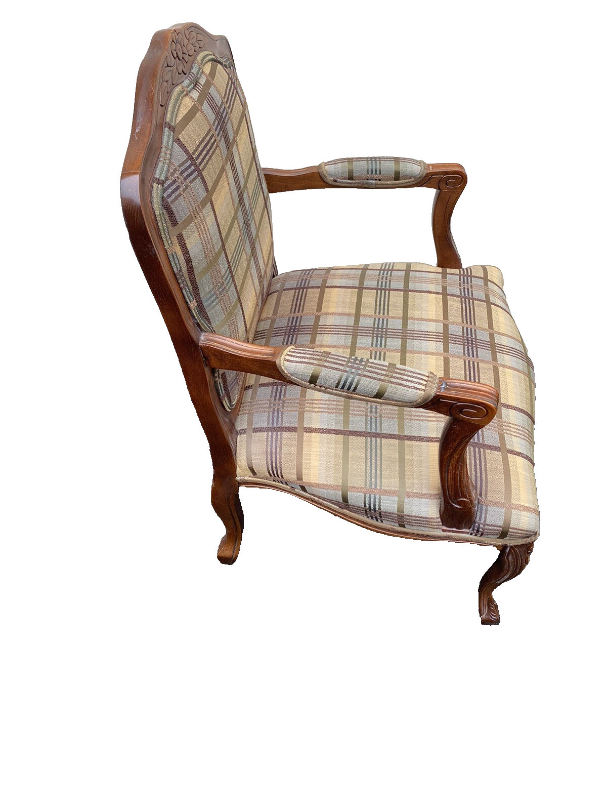 65910 French Country LLOYDS Furniture Bergere Armchair Chair