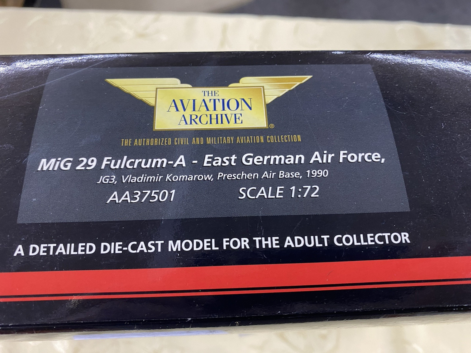 ES 209 Corigi Diecast Limited edition AA37501 Mig 29 Fulcrum  Airplane Plane