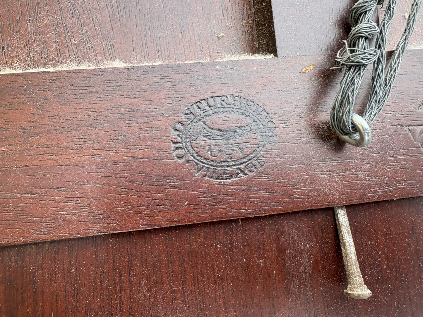 66929 Kittinger OLD STURBRIDGE VILLAGE PAIR MINI Mahogany Mirror s