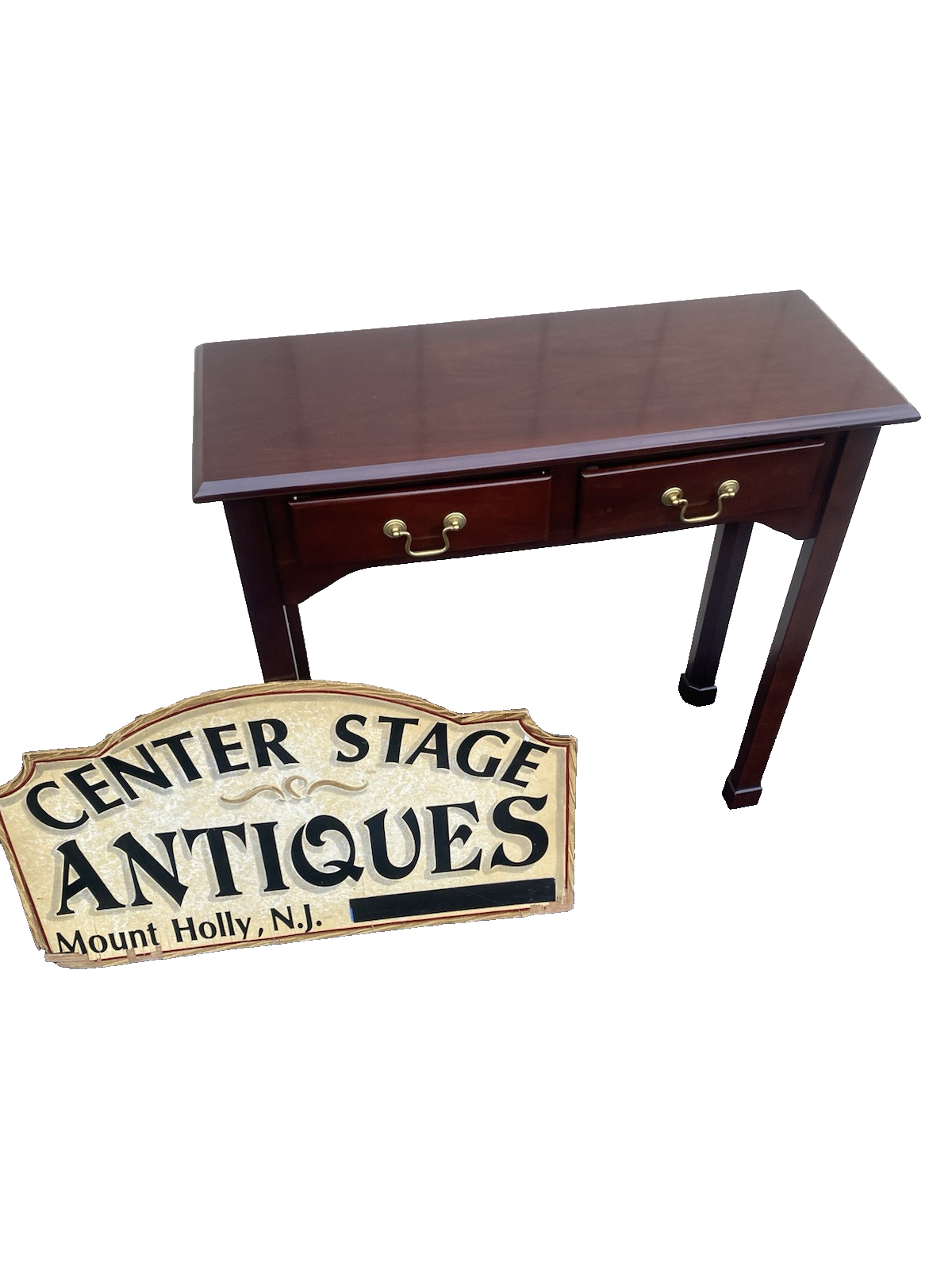 66415 BOMBAY Furniture Mahogany Console Table Stand