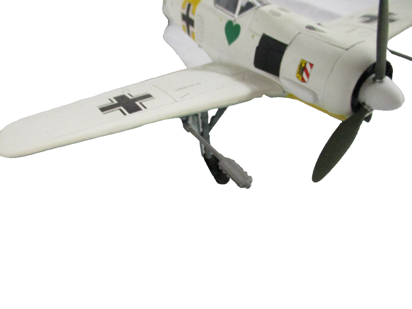 ES102 Franklin Mint Armour Collection FW190 FOCKE WULF (Grunherz White 9)  + BOX