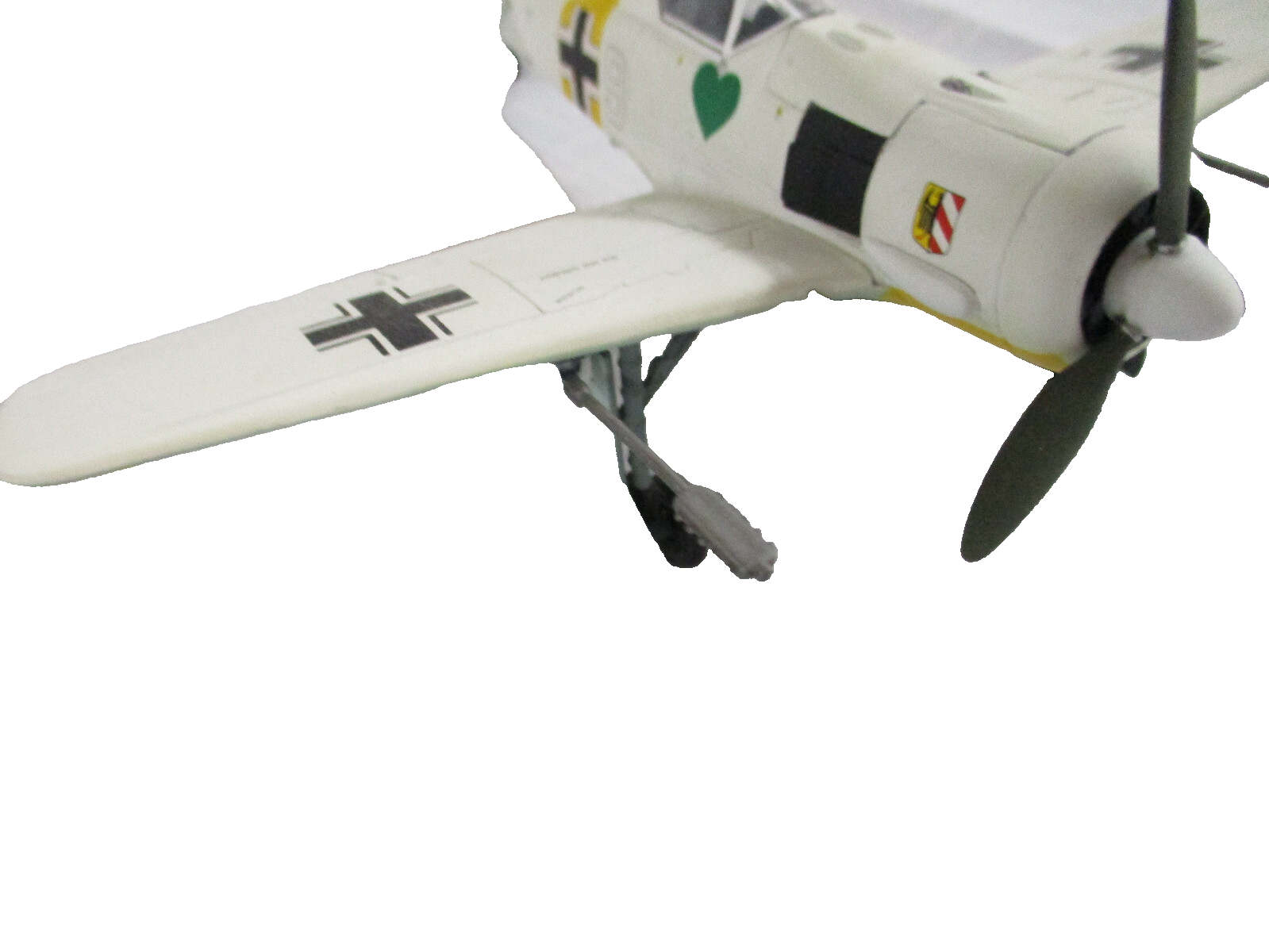 ES102 Franklin Mint Armour Collection FW190 FOCKE WULF (Grunherz White 9)  + BOX