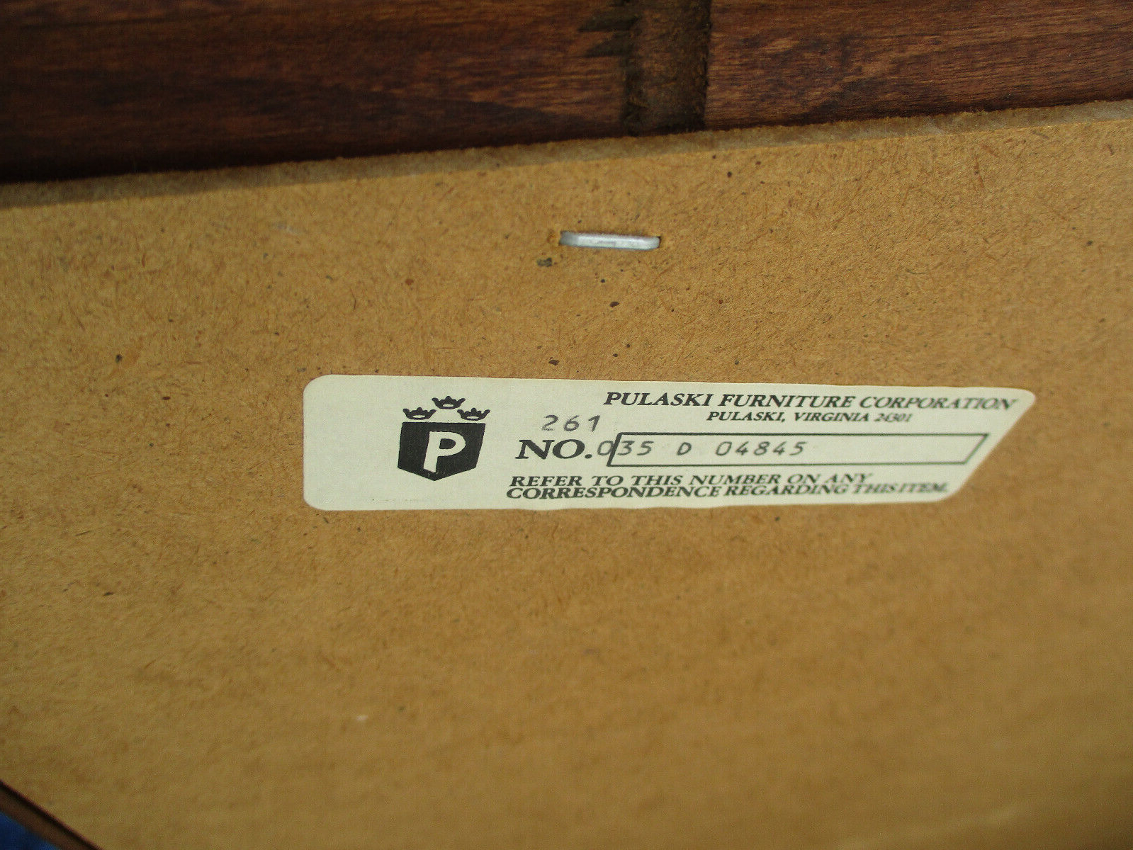 64181   Oriental Credenza Curio with Light PULASKI Furniture