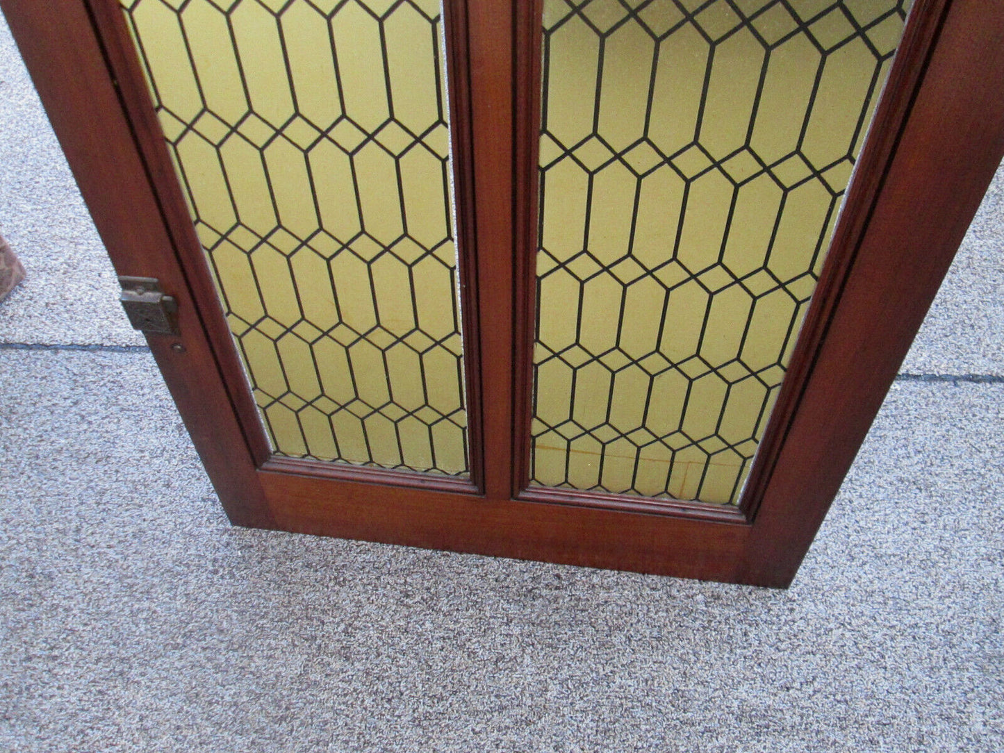 59032 Antique Door  Window with Glass Inserts