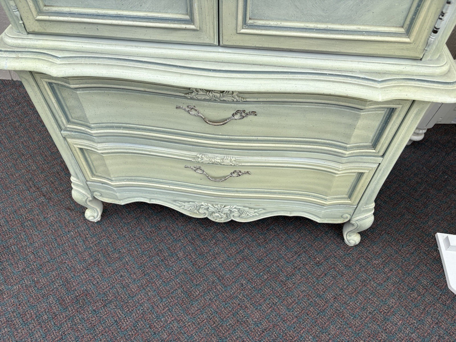 00001 French Provincial STANLEY Furniture  High Chest Dresser Chifferobe