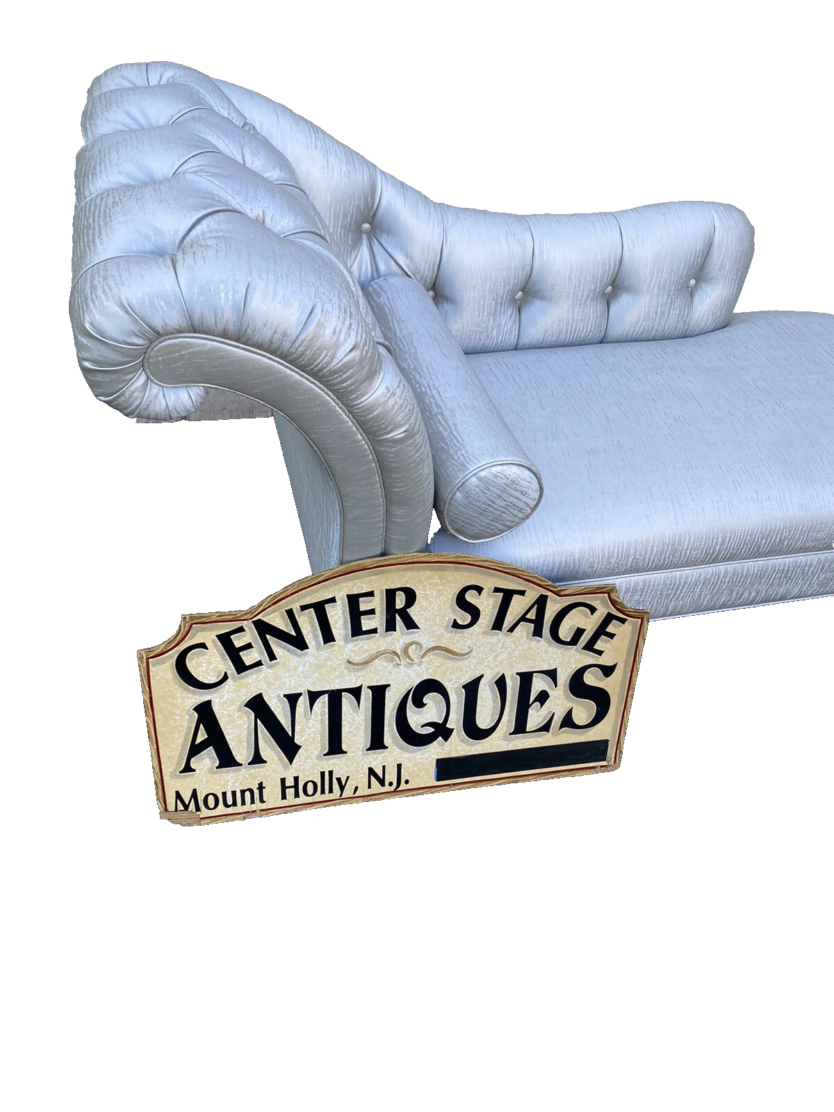 65876 THOMASVILLE Ebony Chaise Lounge Fainting Couch Chair