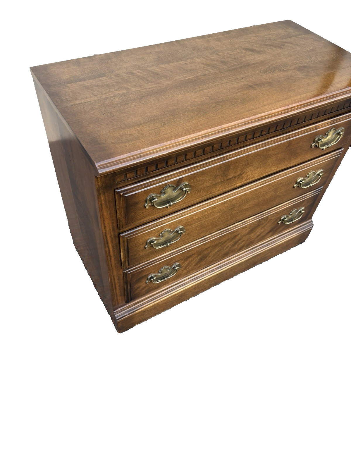 66952 ETHAN ALLEN Bookcase Curio China Cabinet Chest