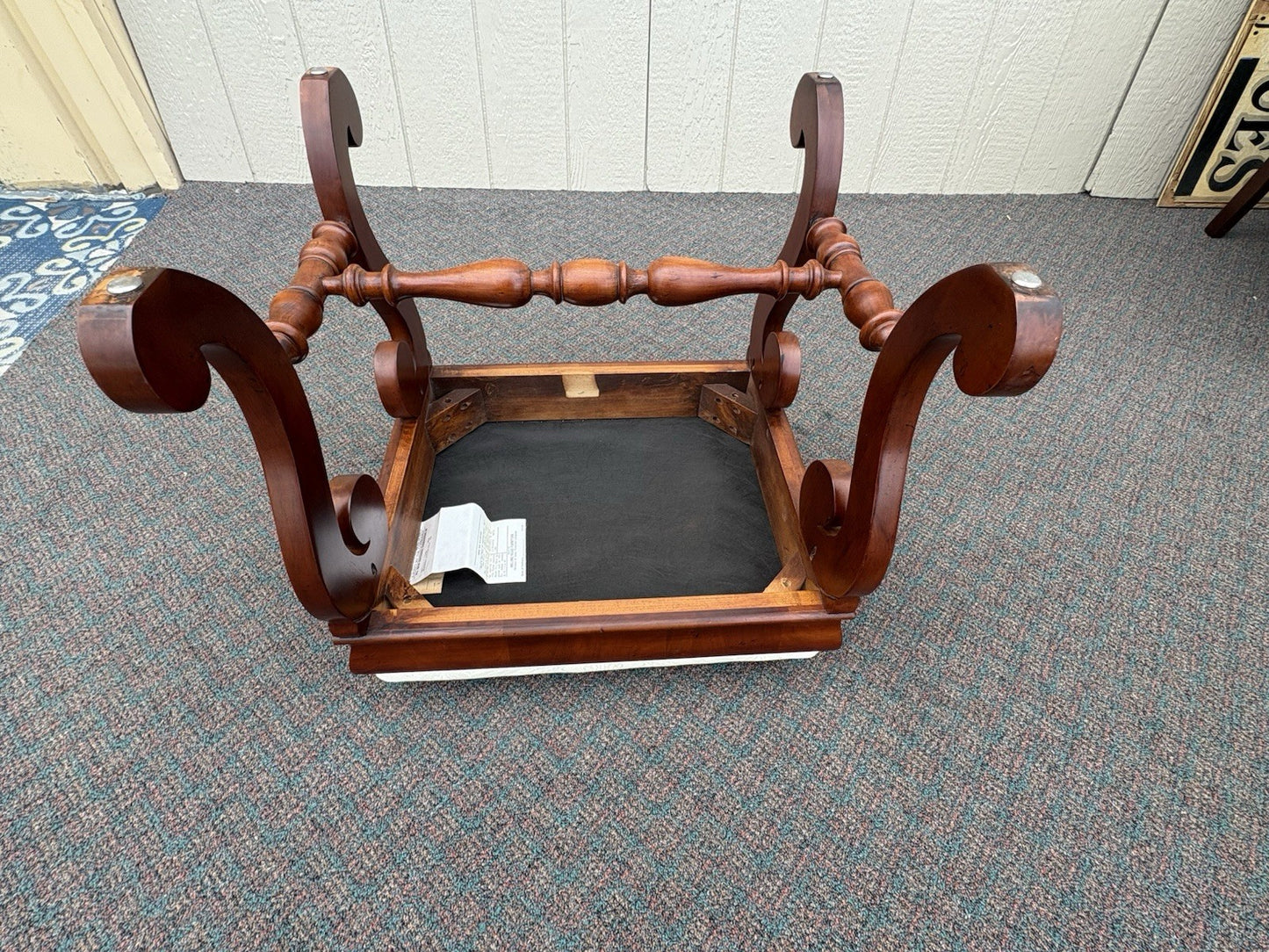 67033  BAKER Furniture Milling Road  Furniture Ottoman Footstool Bench Stool