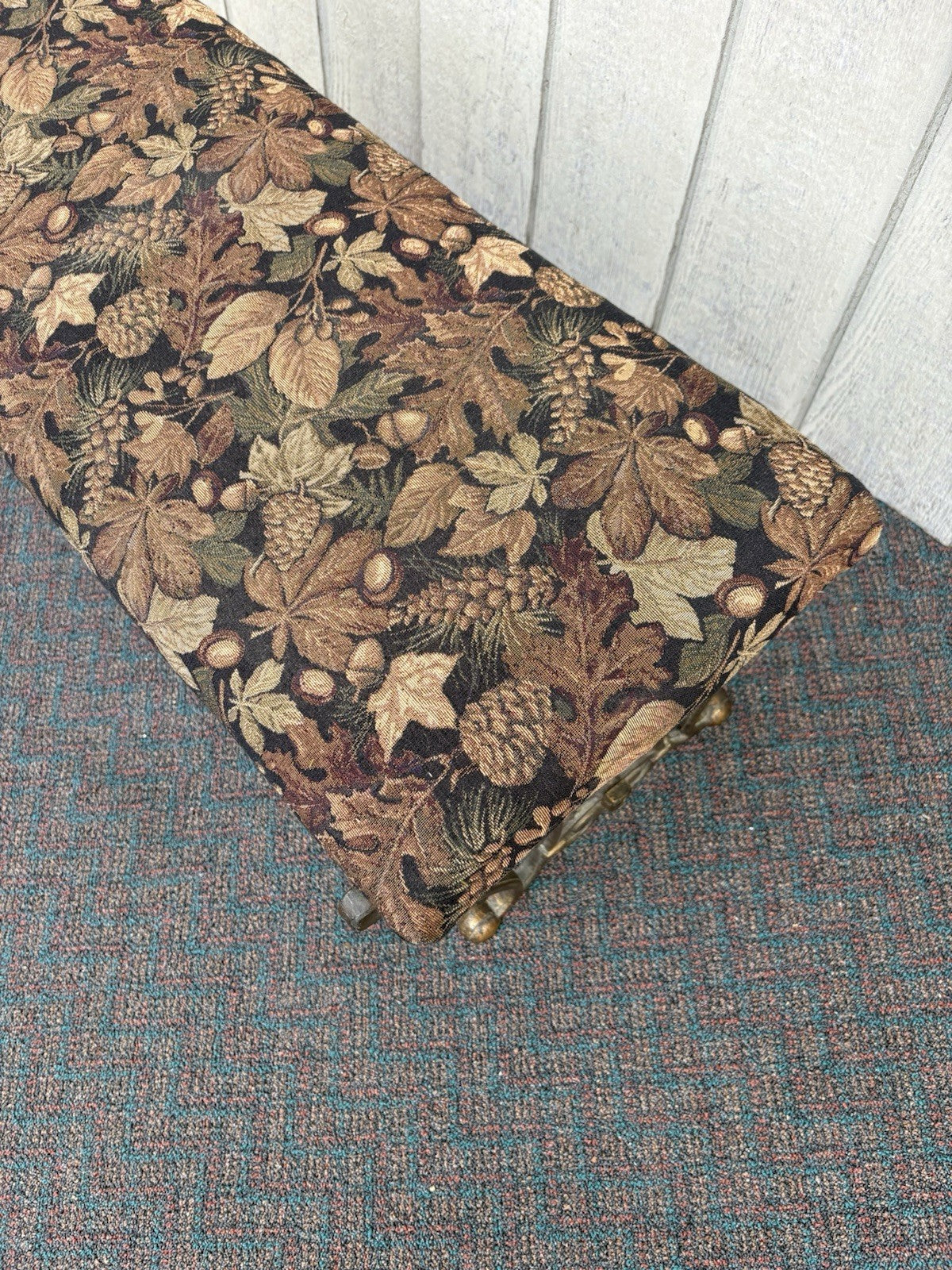 66833   Wrought Iron Window Bench with Fairey Figures on sides