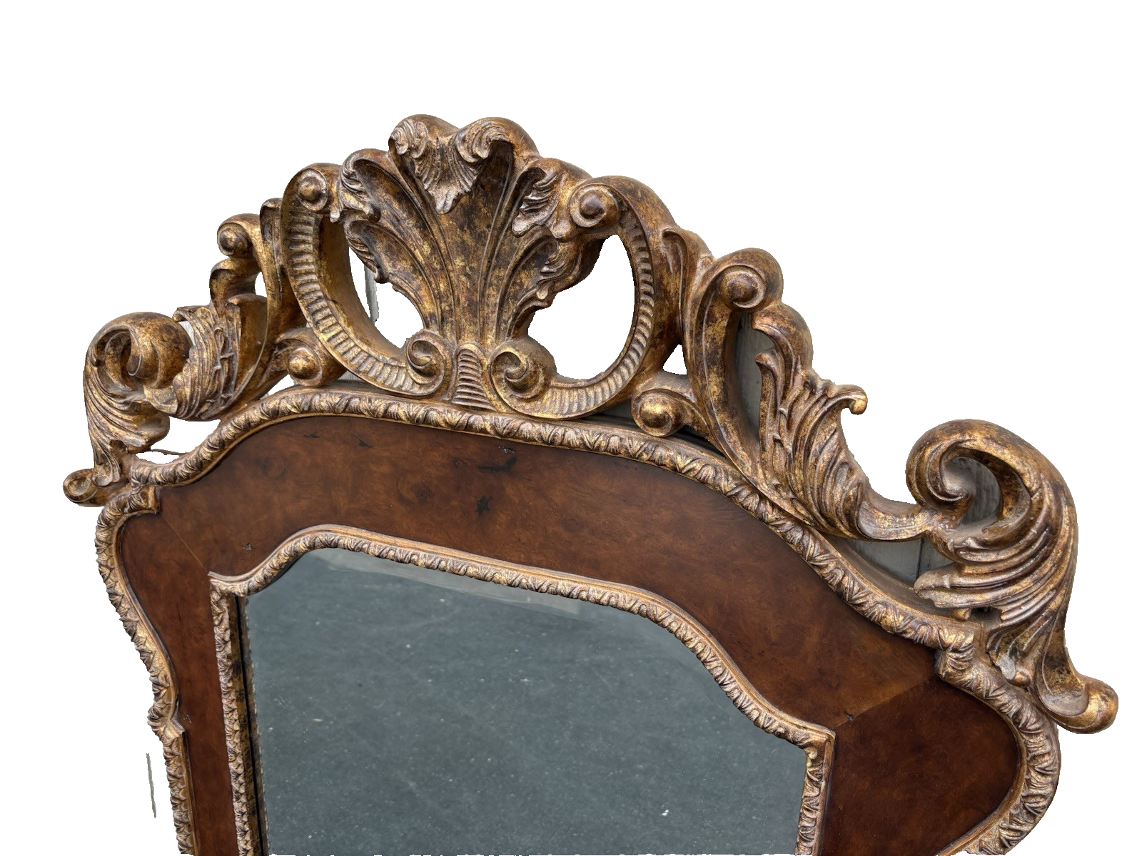 66765  Large Decorator Chippendale Beveled Mirror