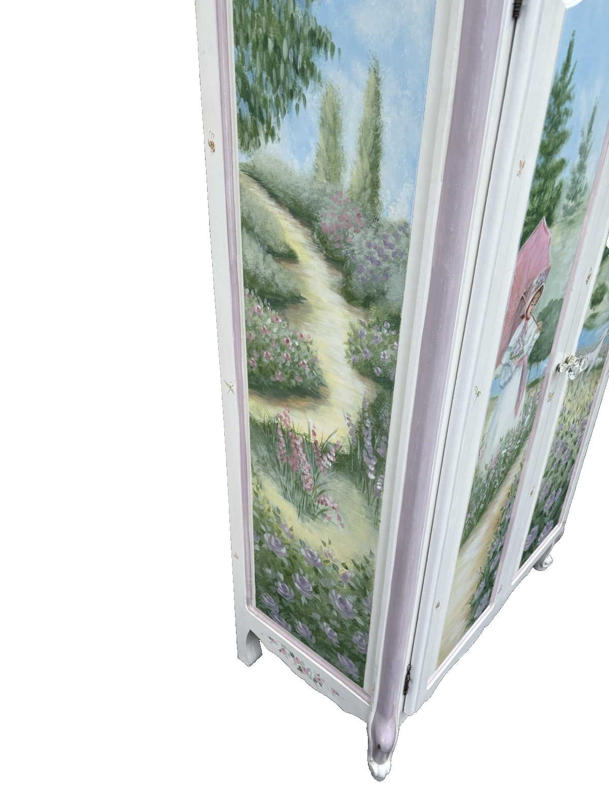 66646 Custom Hand Made High Chest Chifferobe Wardrobe Cabinet