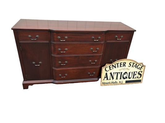 67123 Solid Mahogany Buffet Sideboard Server Cabinet