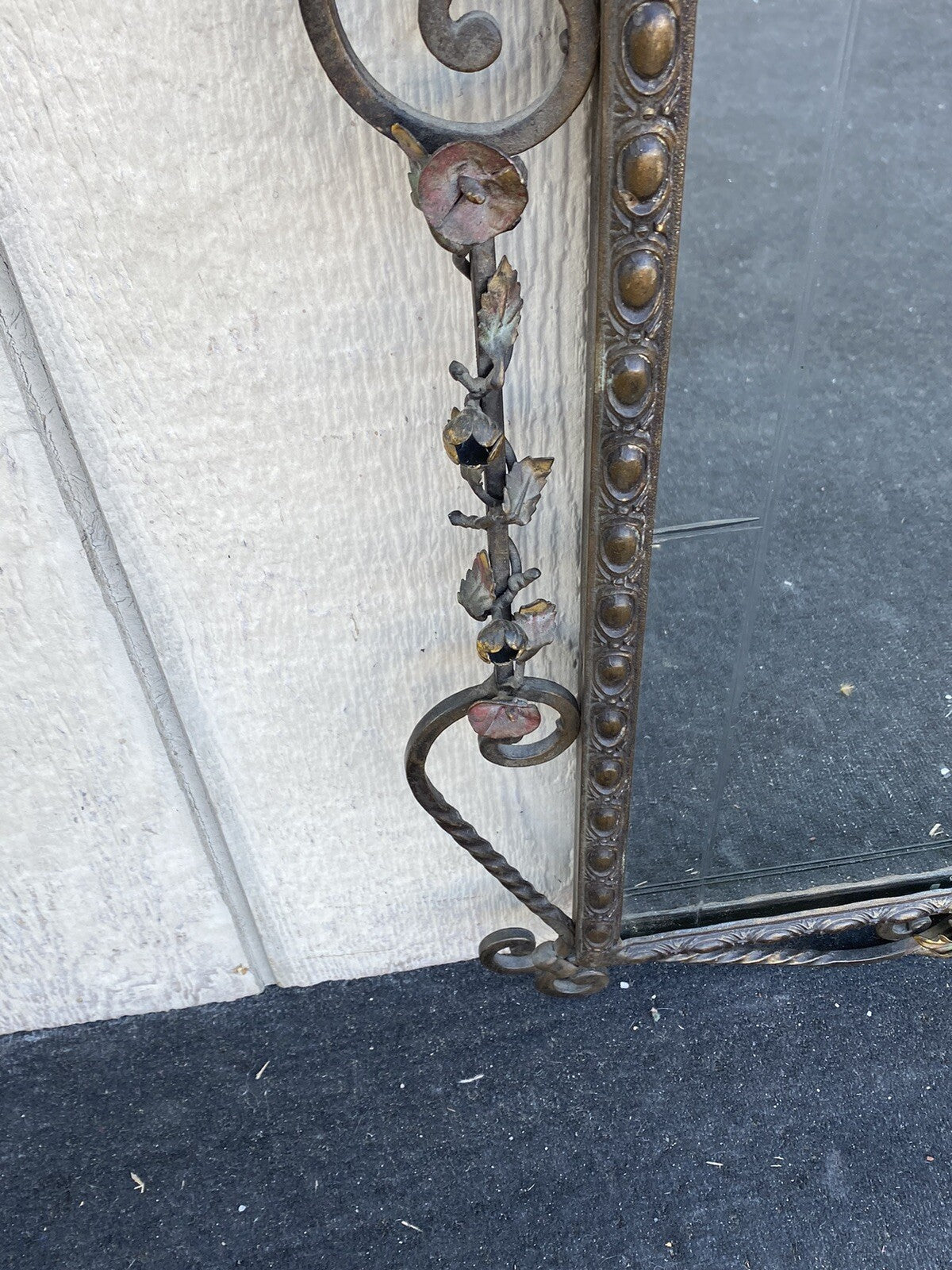 66264 Decorator Hand Made Mirror in Metal frame