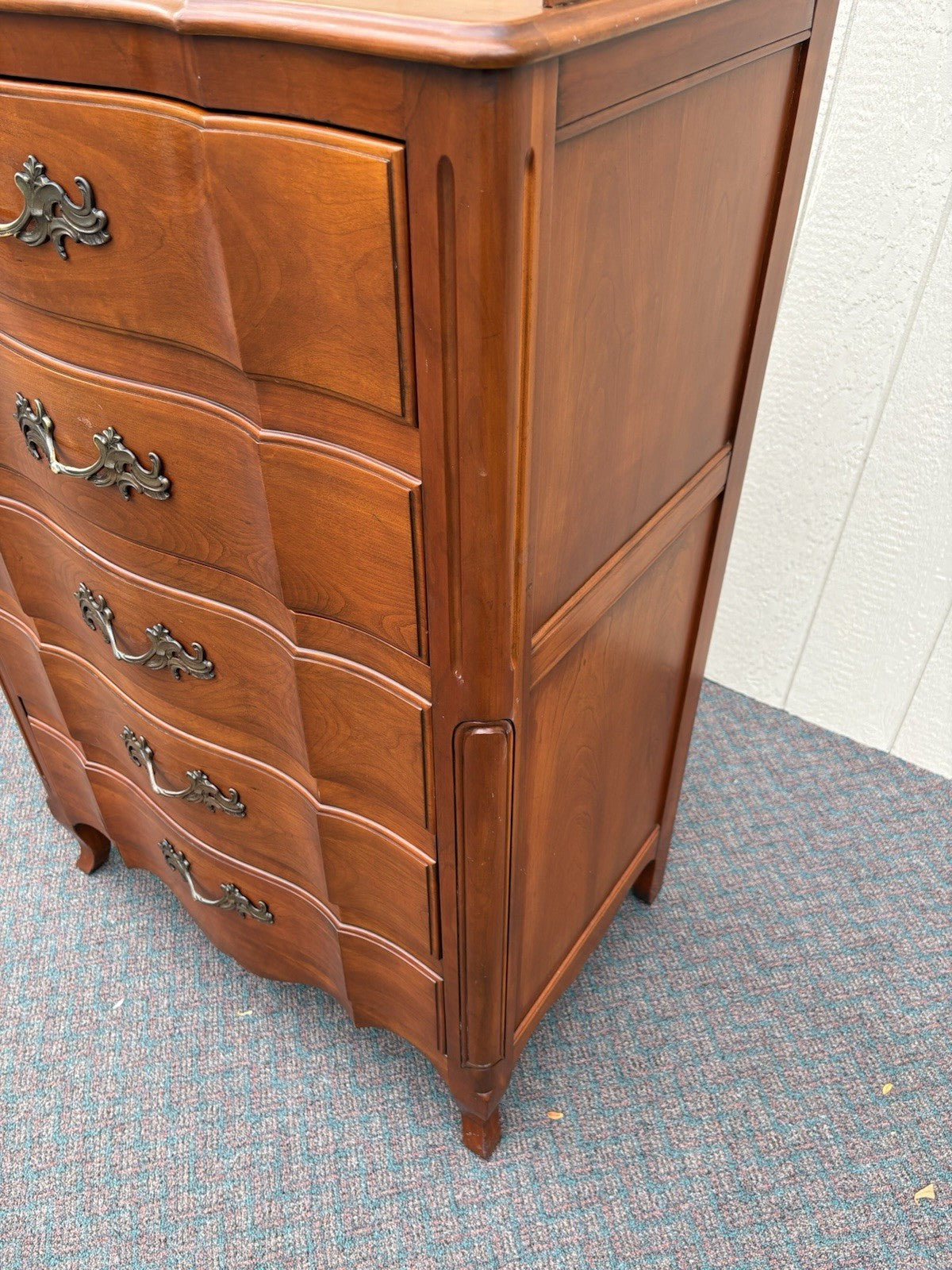 67137 JOHN  WIDDICOMB Cherry High Chest Dresser