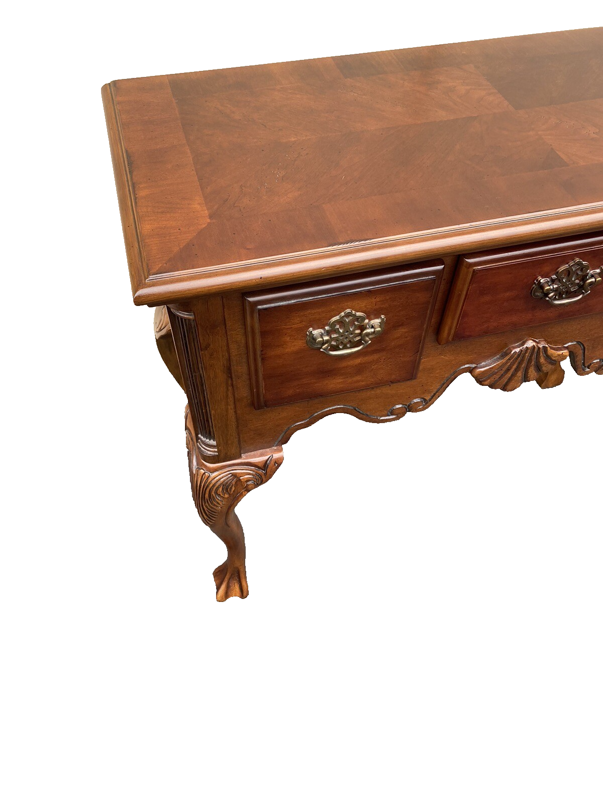 64851 Claw Foot Sideboard Server Console Cabinet