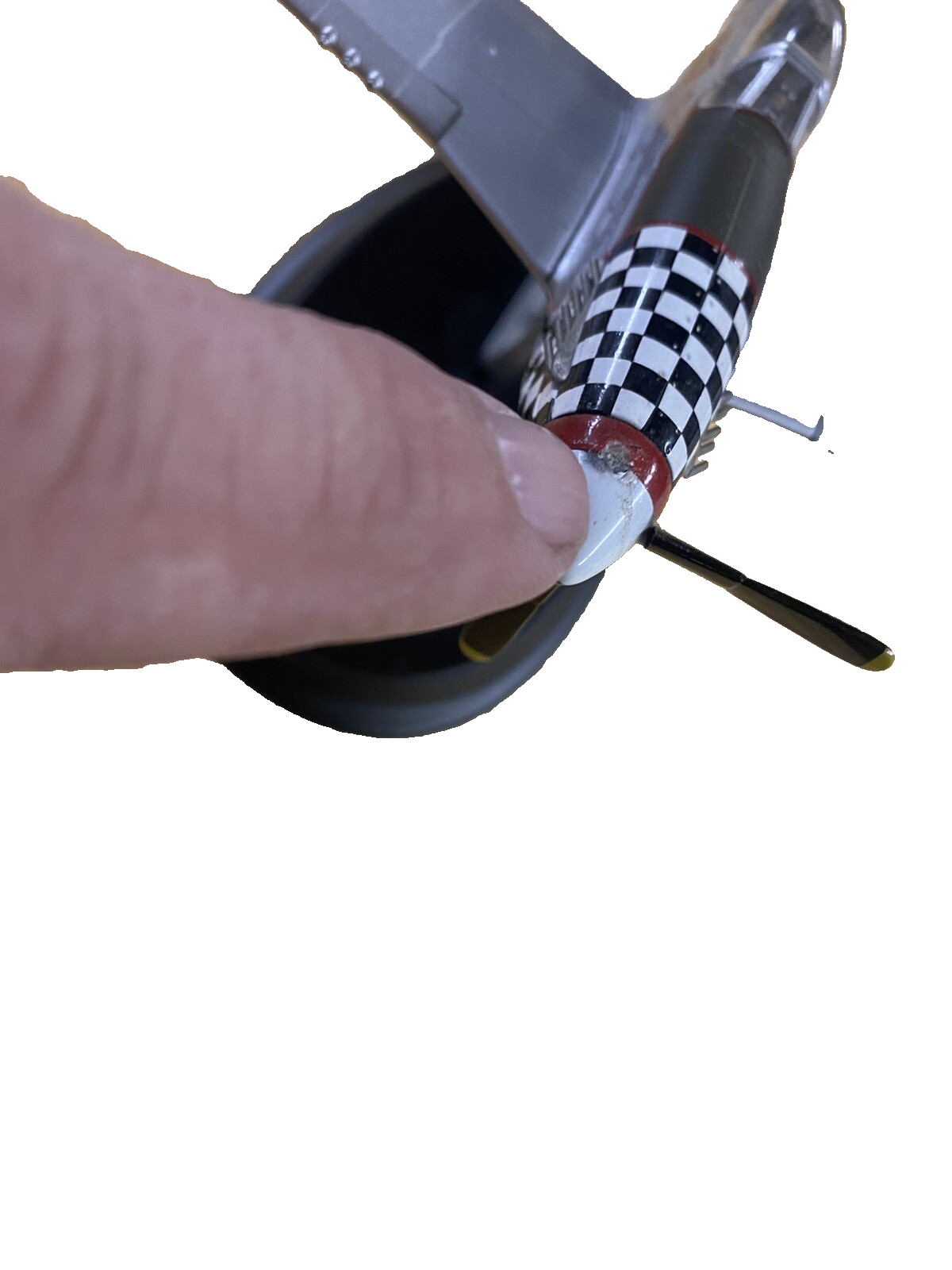 ES 90 :  Corgi BIG BEAUTIFUL DOLL  North American P 51 Mustang Military Plane