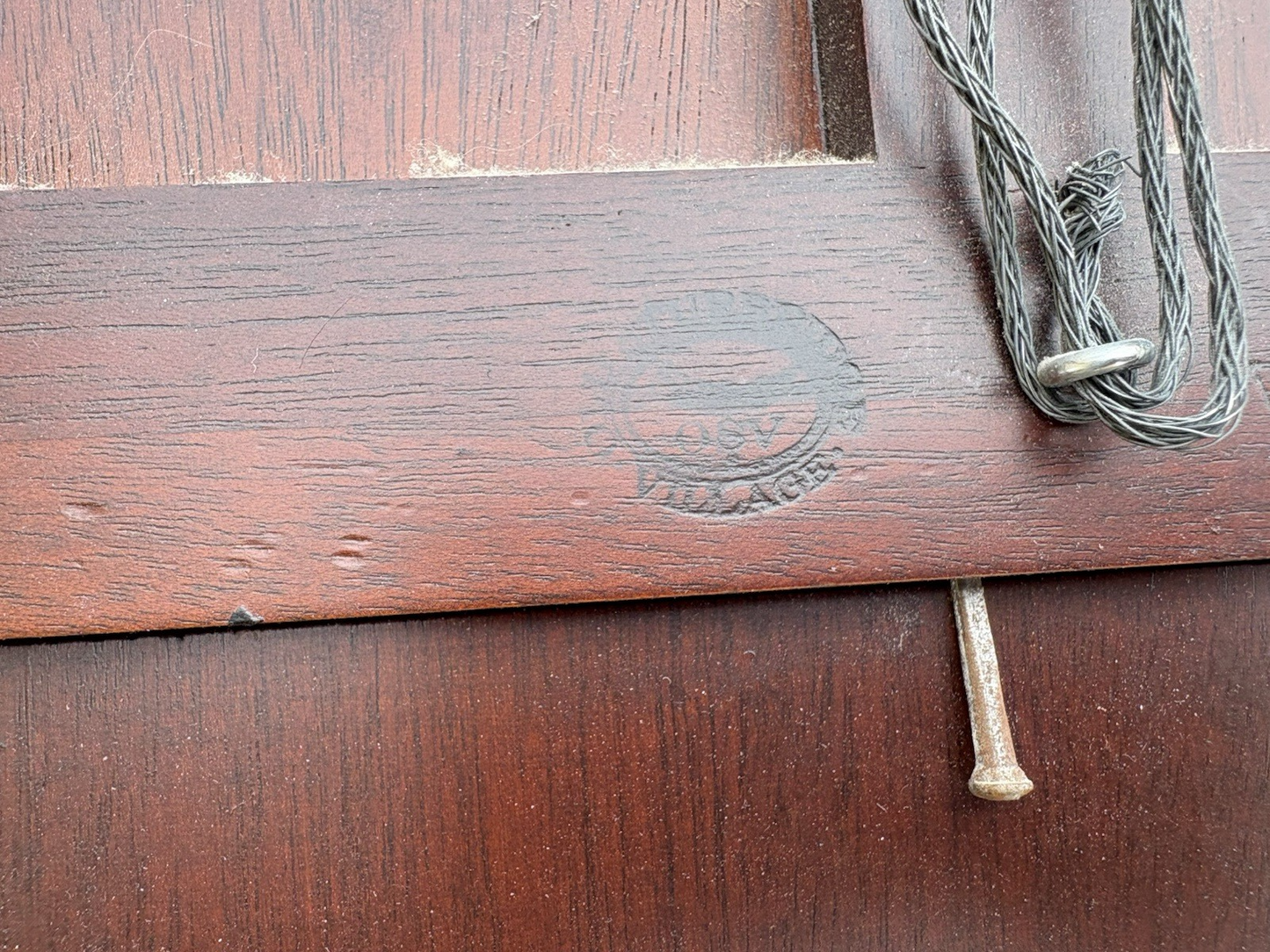 66929 Kittinger OLD STURBRIDGE VILLAGE PAIR MINI Mahogany Mirror s