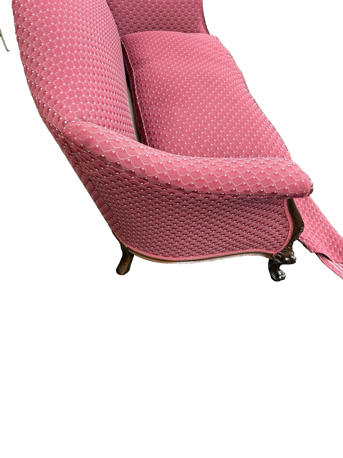 66703   Antique CUSTOM CRAFTED Louis XV Loveseat Sofa Couch Settee