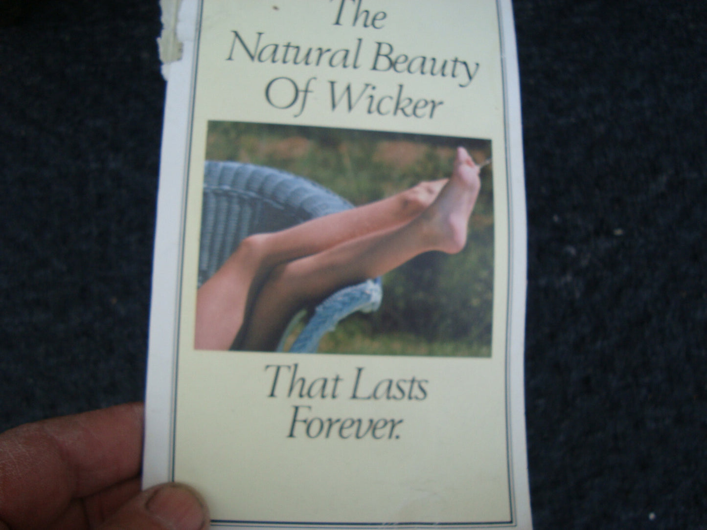 61834 Plate Glass Wicker Coffee Table Stand  36"  x 3/8" thick top