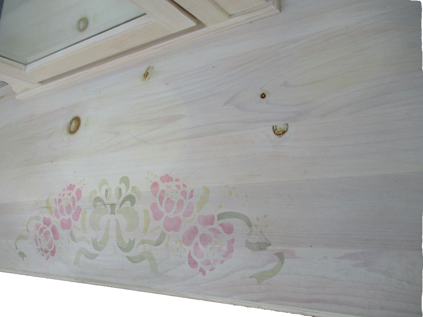 62922   Master Craft  Hand Made Vanity  Desk with Mirror