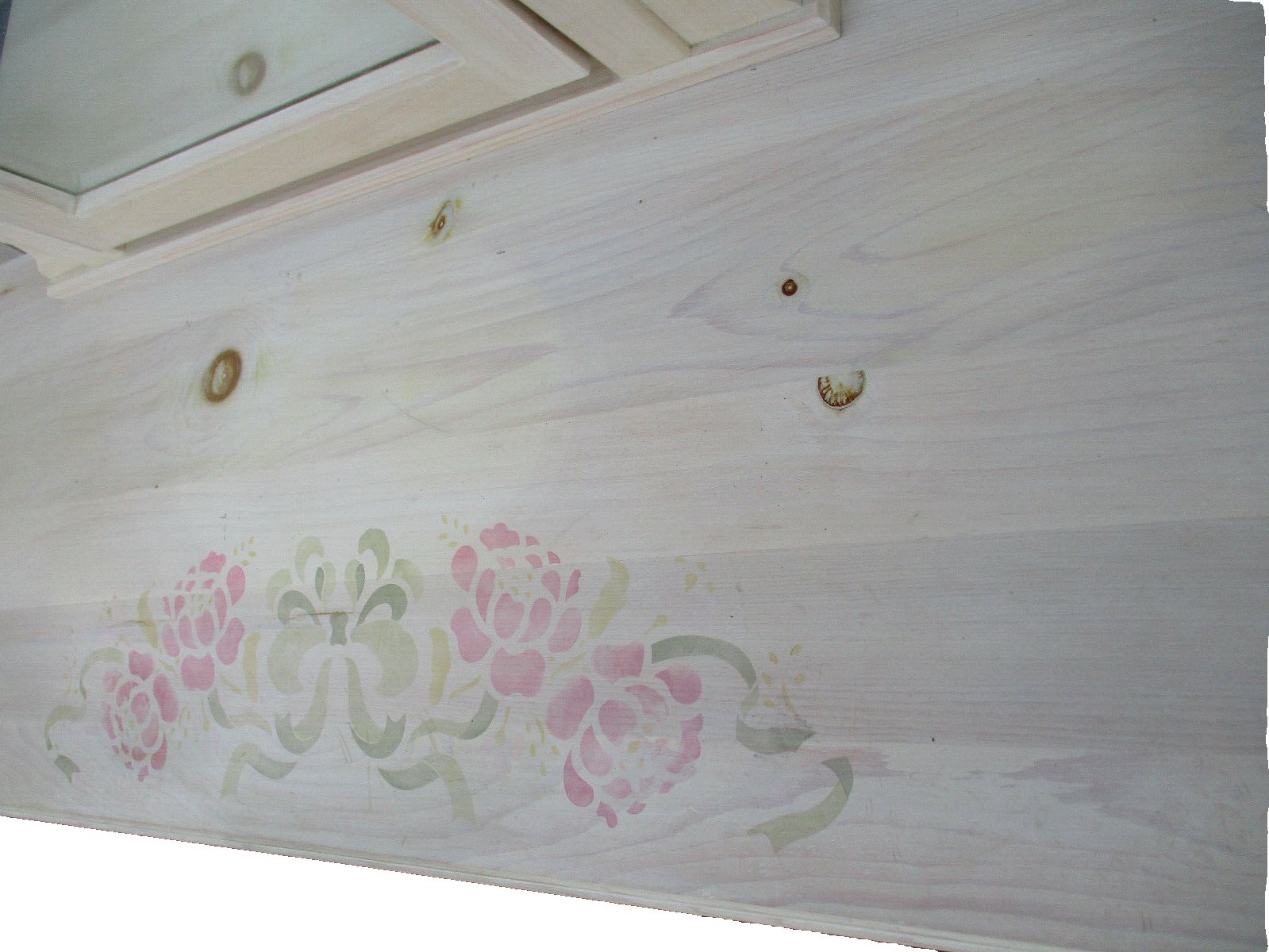 62922   Master Craft  Hand Made Vanity  Desk with Mirror