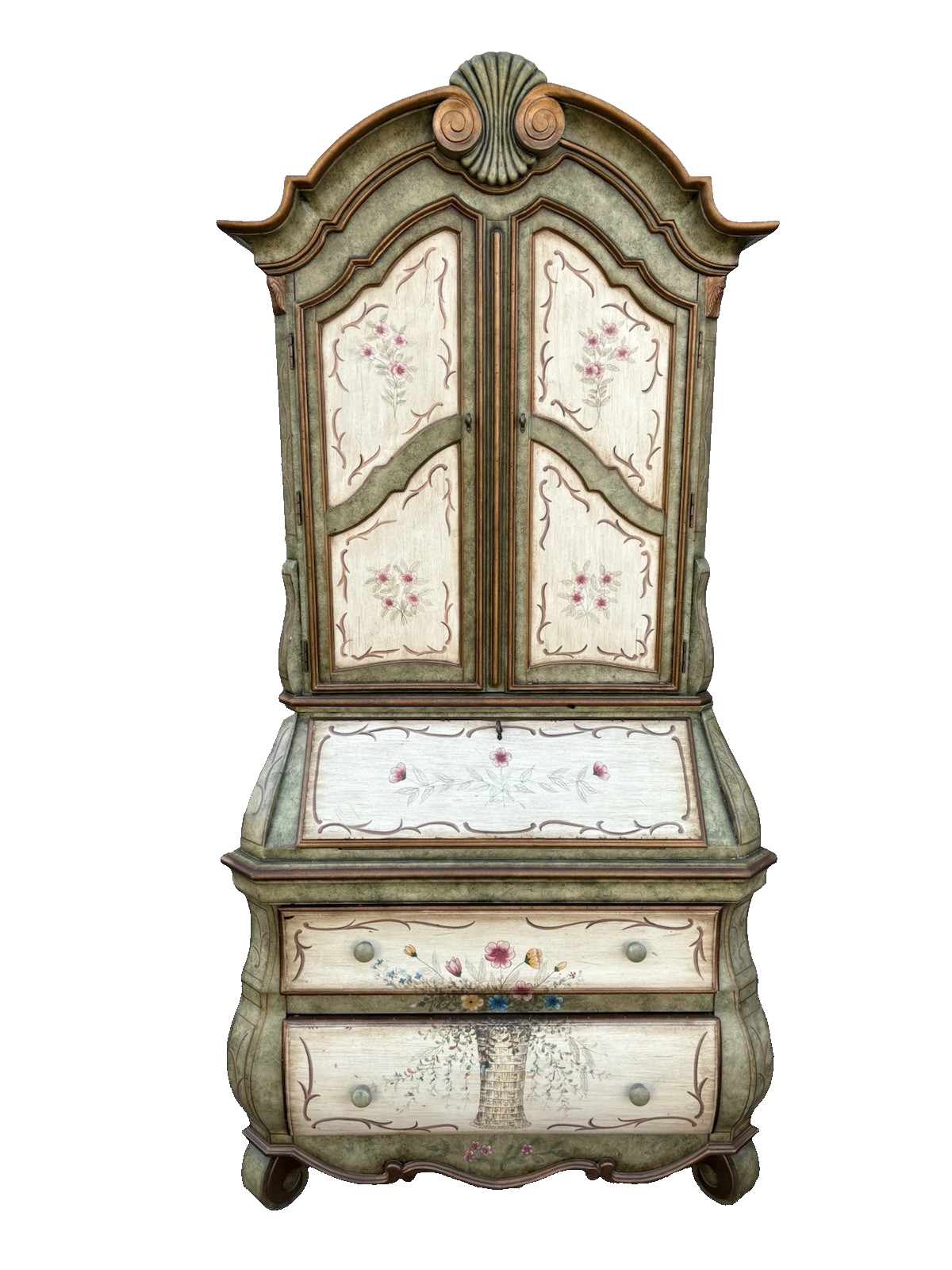 67051 Decorator 2 piece Secretary Desk