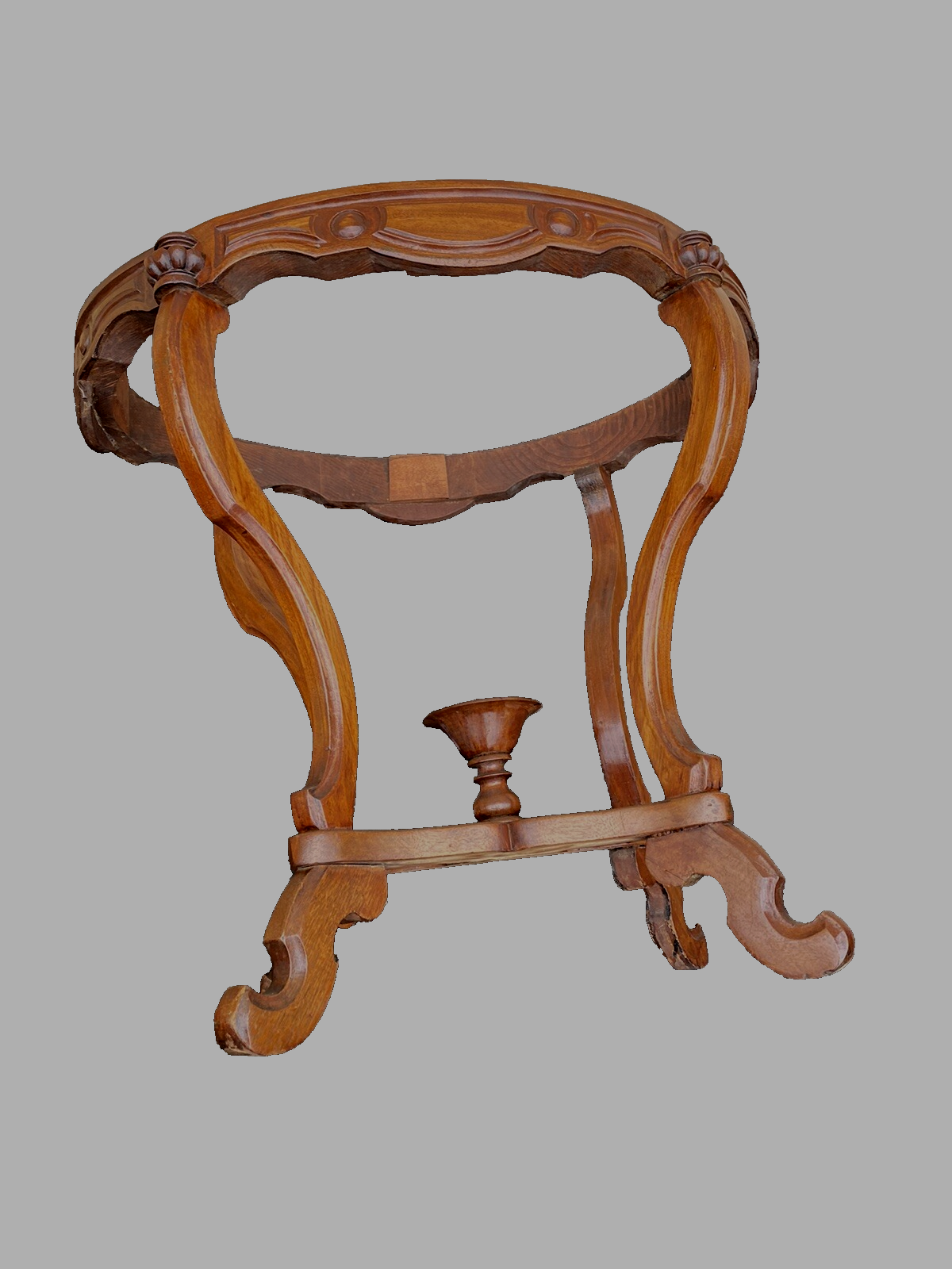 65035 Antique Victorian Walnut Lamp Table Stand