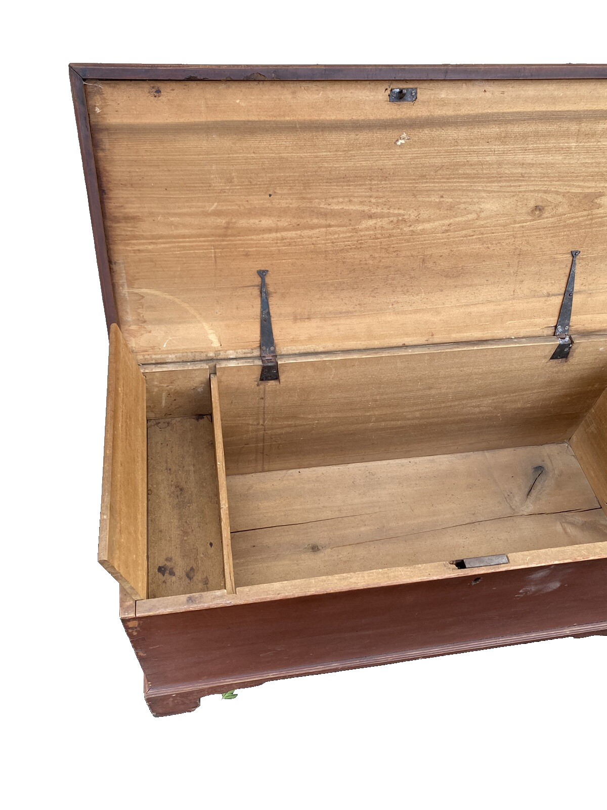 65284 Antique Tool Box Storage Chest Blanket Chest