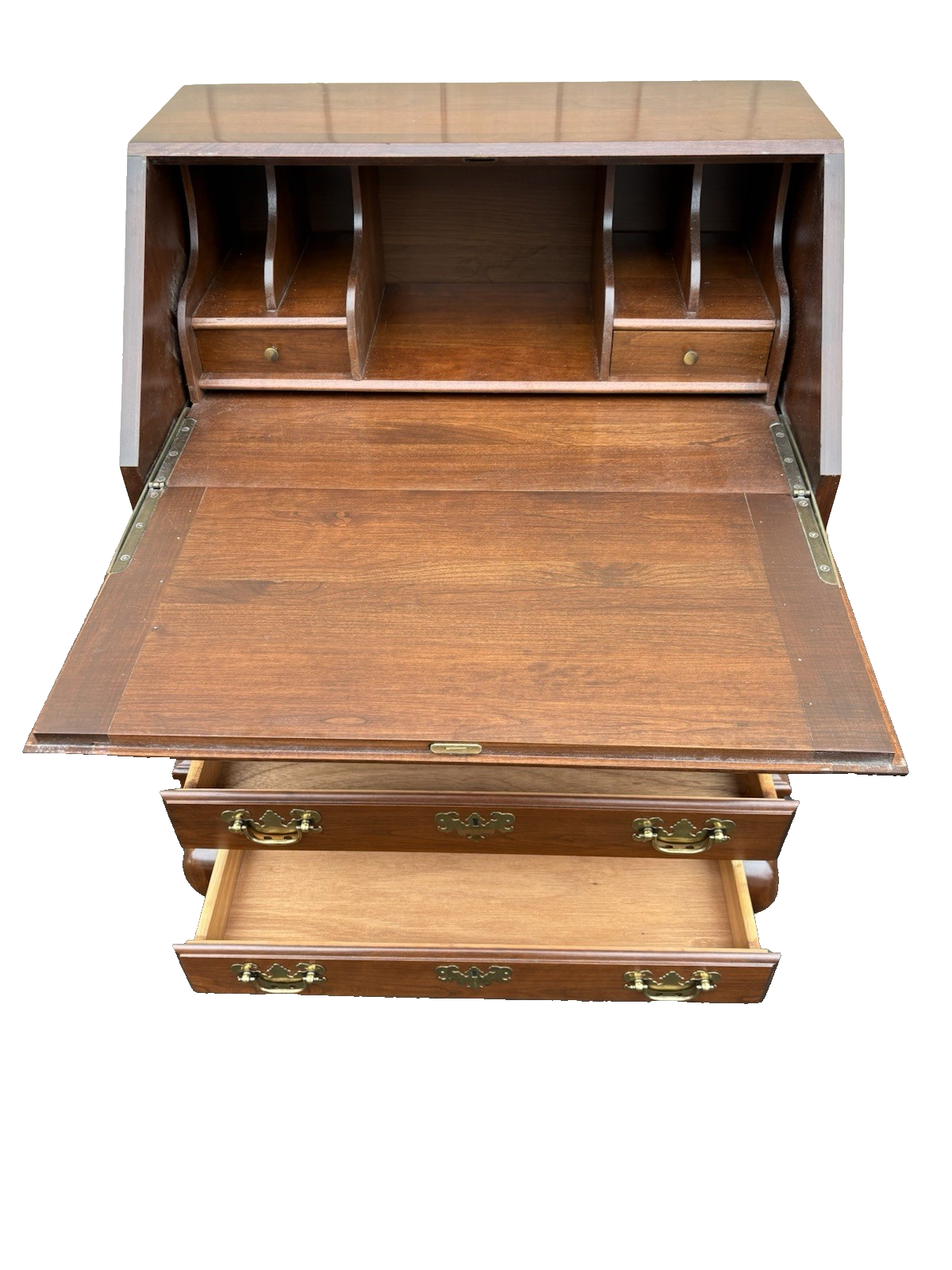 66733 Solid Cherry Slantfront Desk Chest