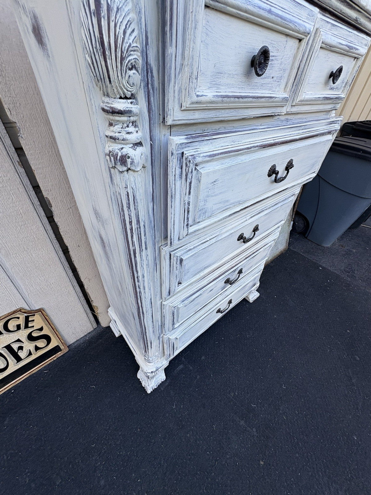 66699   Modern Decorator High Chest with Factory Finish