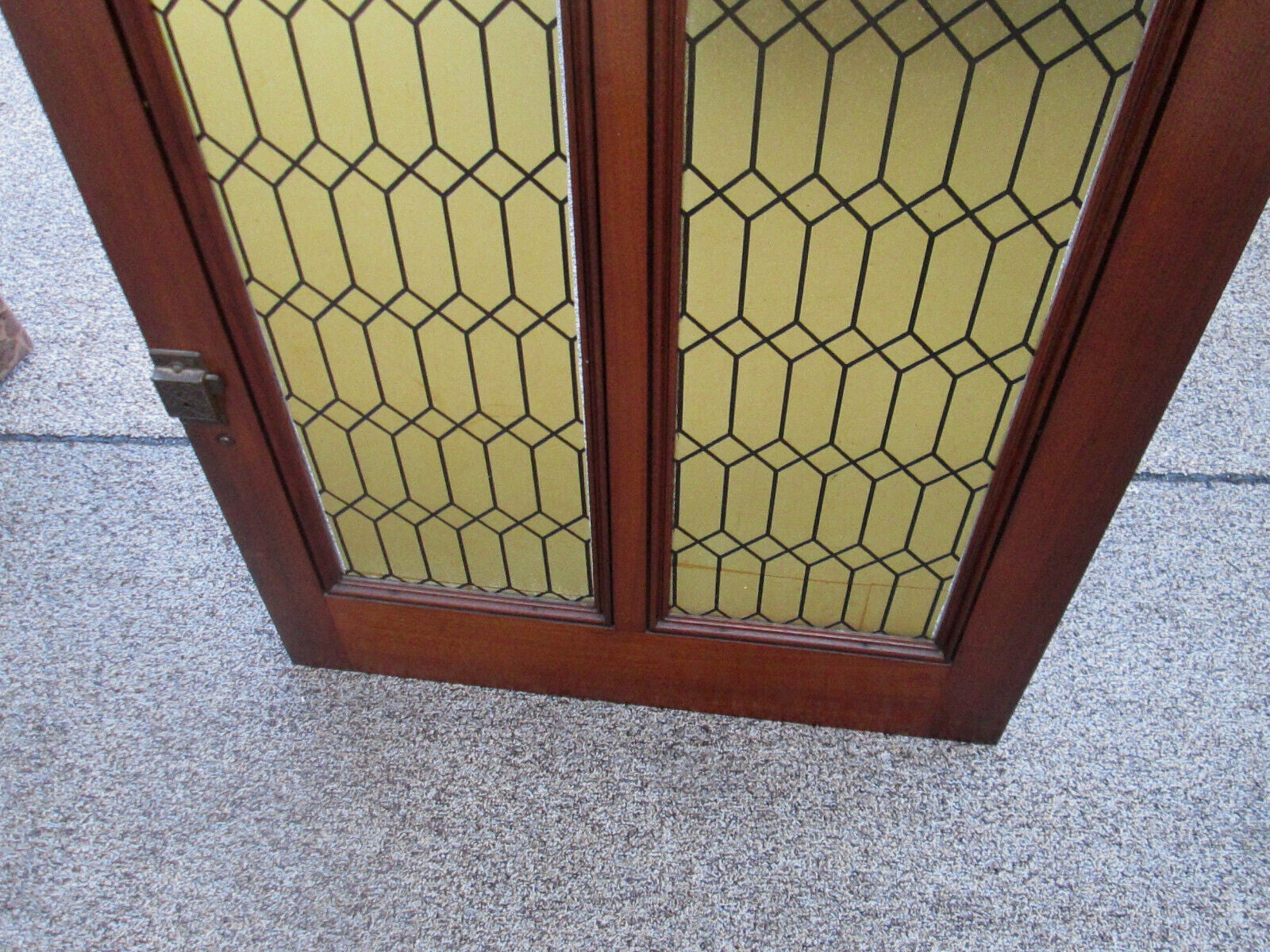 59032 Antique Door  Window with Glass Inserts