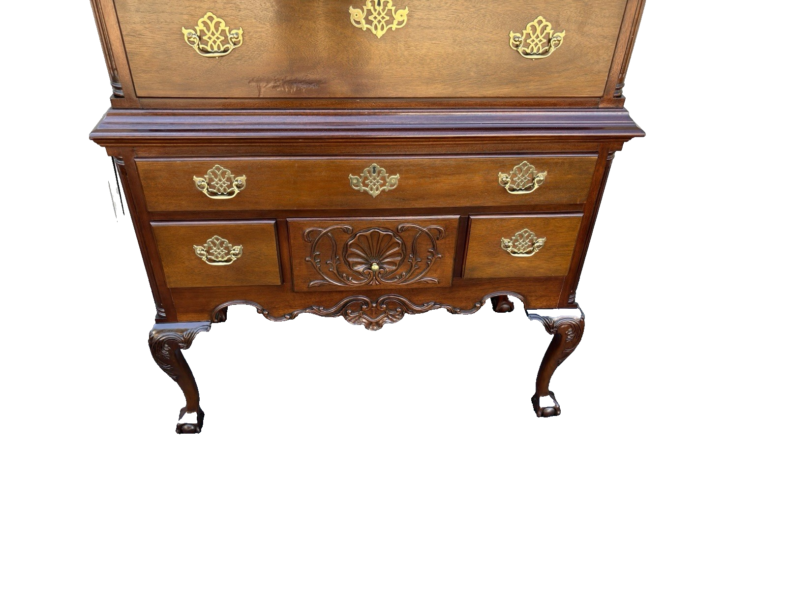 00001 COUNCILL Furniture Mahogany High Boy Dresser Chest QUALITY MADE