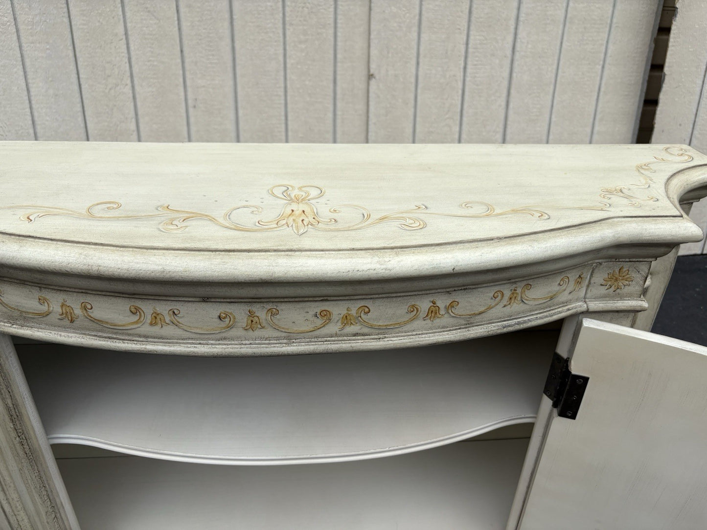 66825  Modern Decorator Console Cabinet Stand Server Sideboard