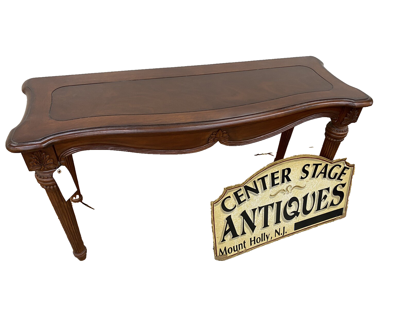 60412 Mahogany Console Hall Table Sideboard Server