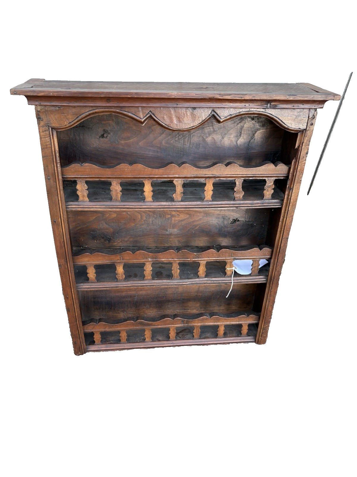 65458 Antique Whatnot Wall Shelf Curio