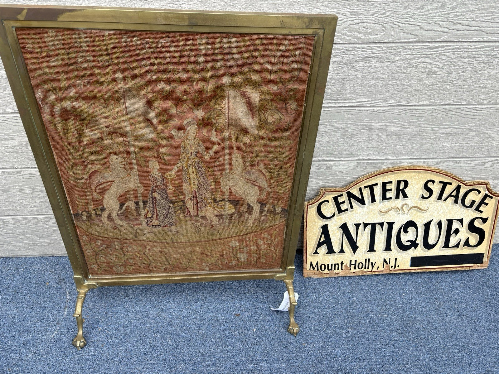 65585 BRONZE Custom Hand Made Fireplace Screen Room Divider