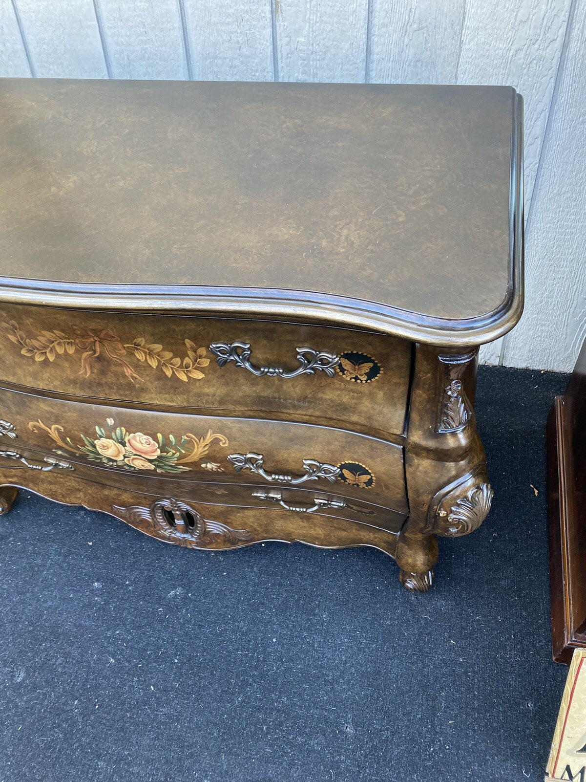 66320    Decorator Coaster Stenciled Dresser Chest Server Cabinet