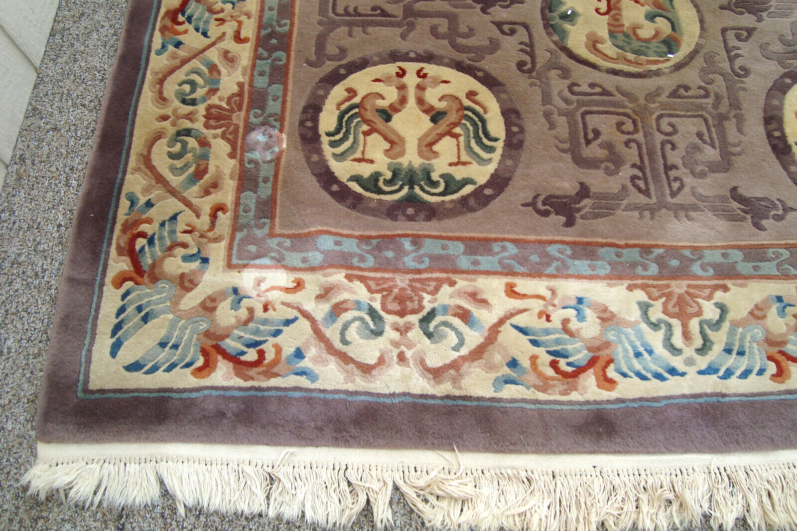 Rug 08:    Machine Made Wool Oriental Carpet RUG   SIZE  115 " x 73 " VANICE