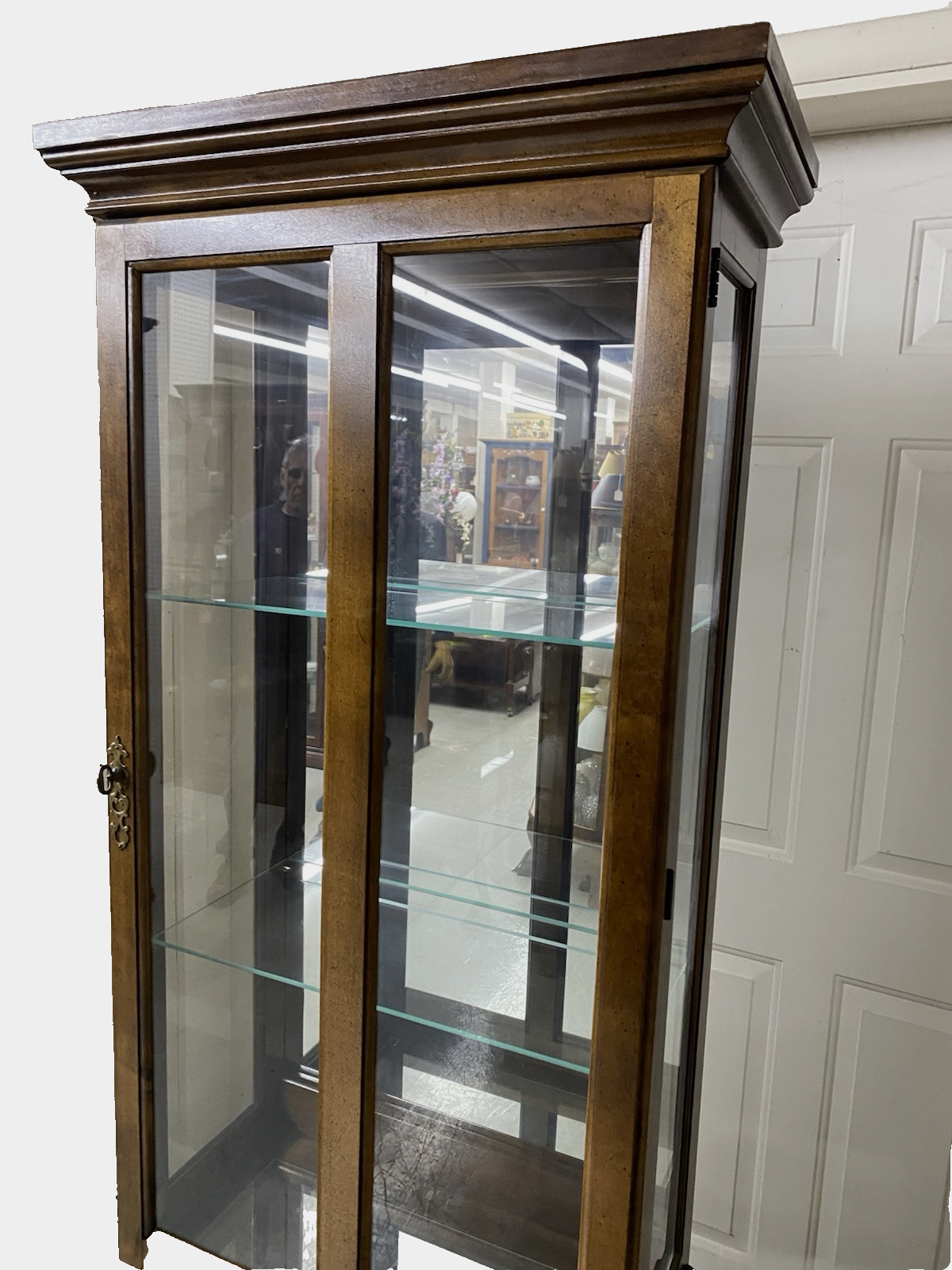 64445 Maple Curio China Cabinet