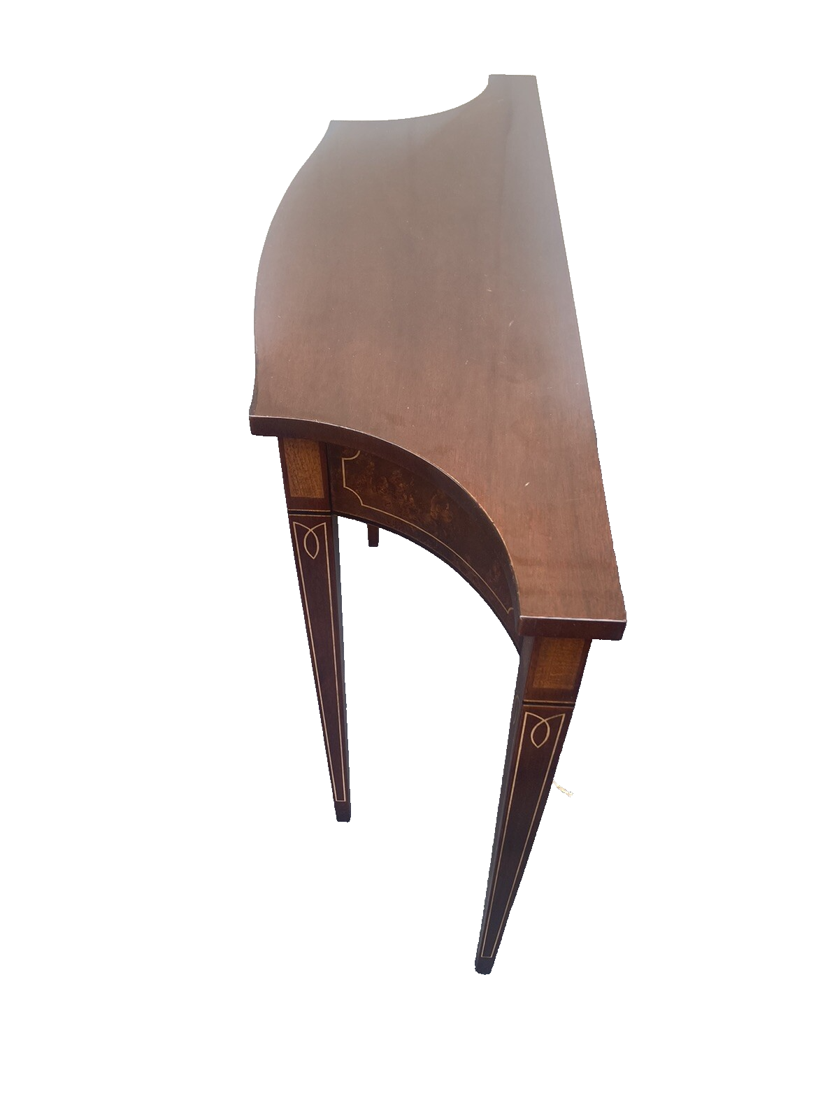 66086  Hepplewhite Mahogany Console Table Stand